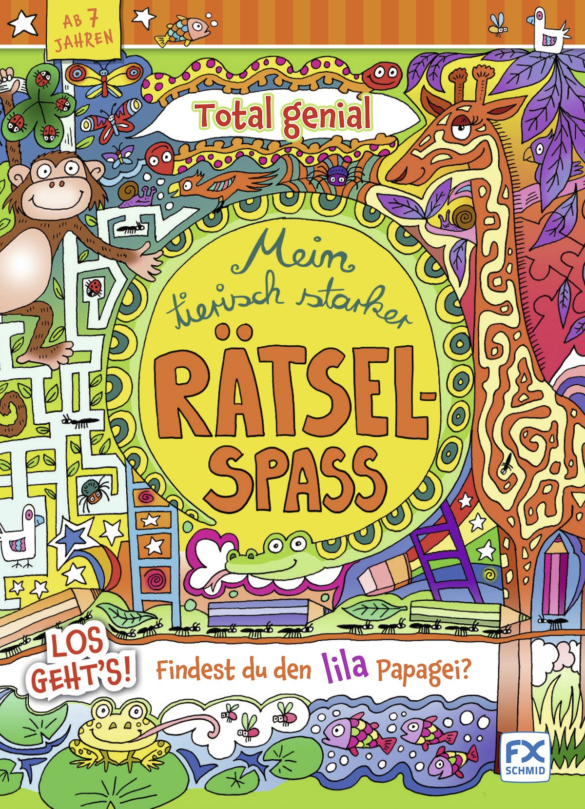 Mein tierisch starker Rätselspaß Non-fiction books for kids