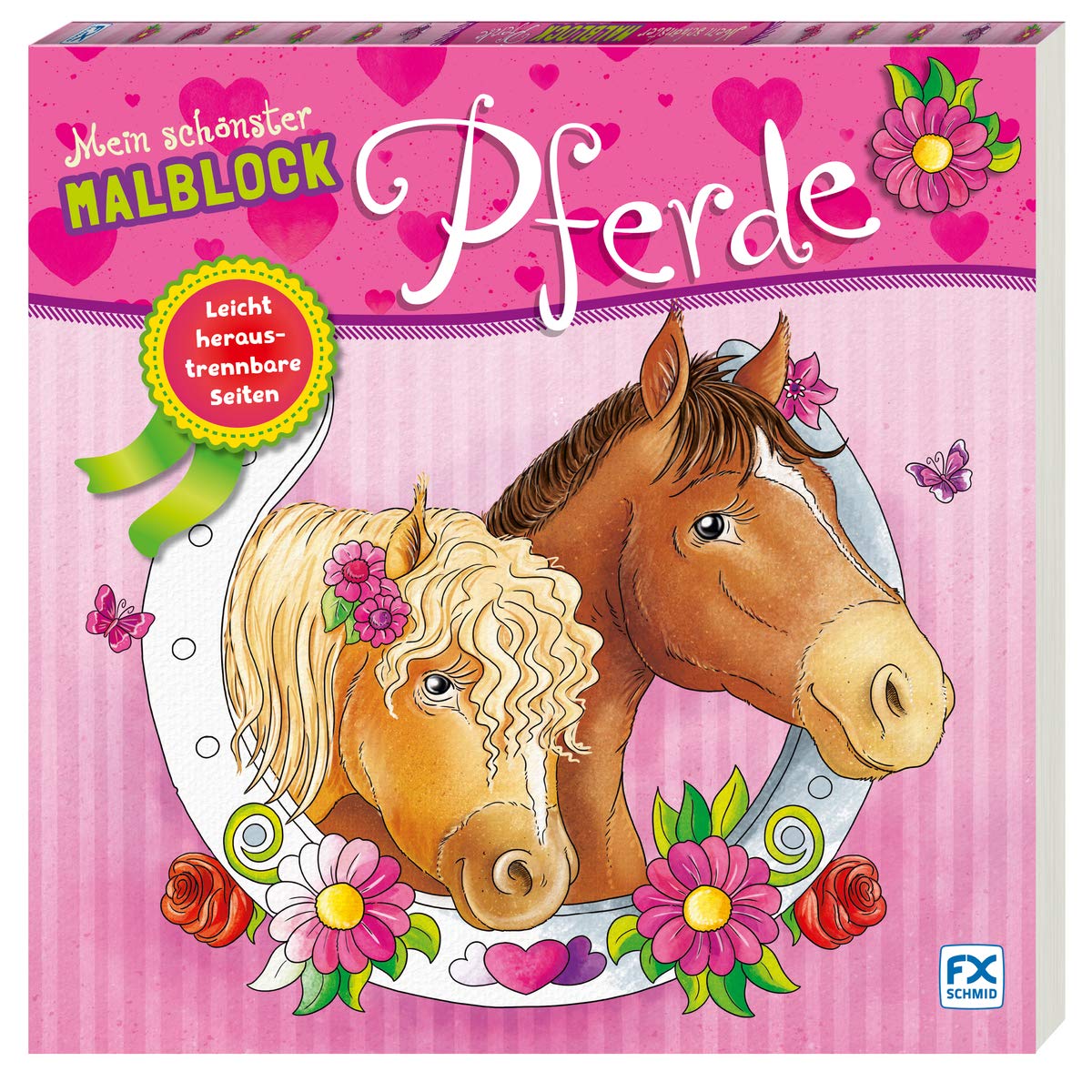 Mein schönster Malblock Pferde: Leicht heraustrennbare Seiten Tiptoi & Games