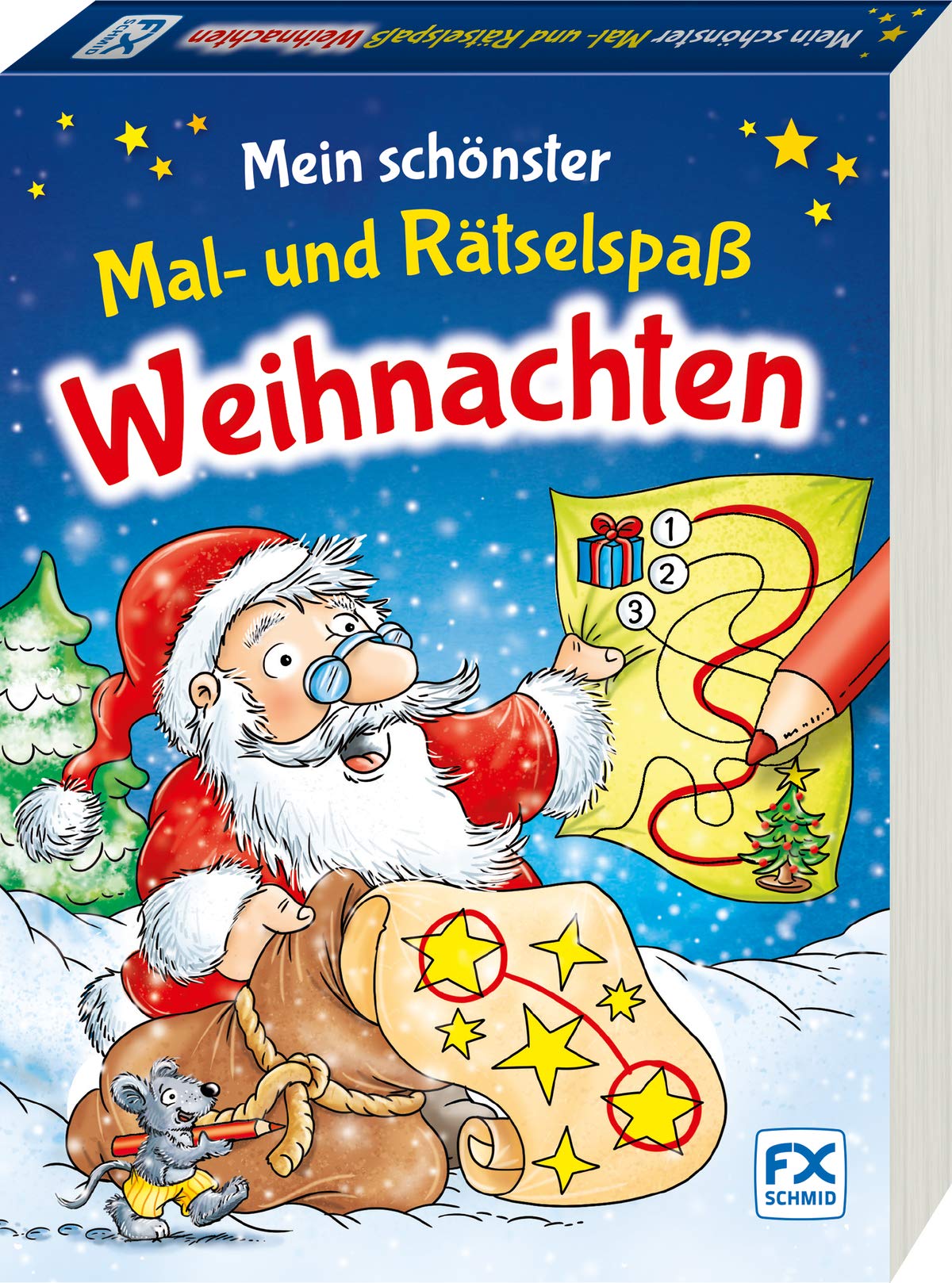 Mein schönster Mal- und Rätselspaß Weihnachten Tiptoi & Games