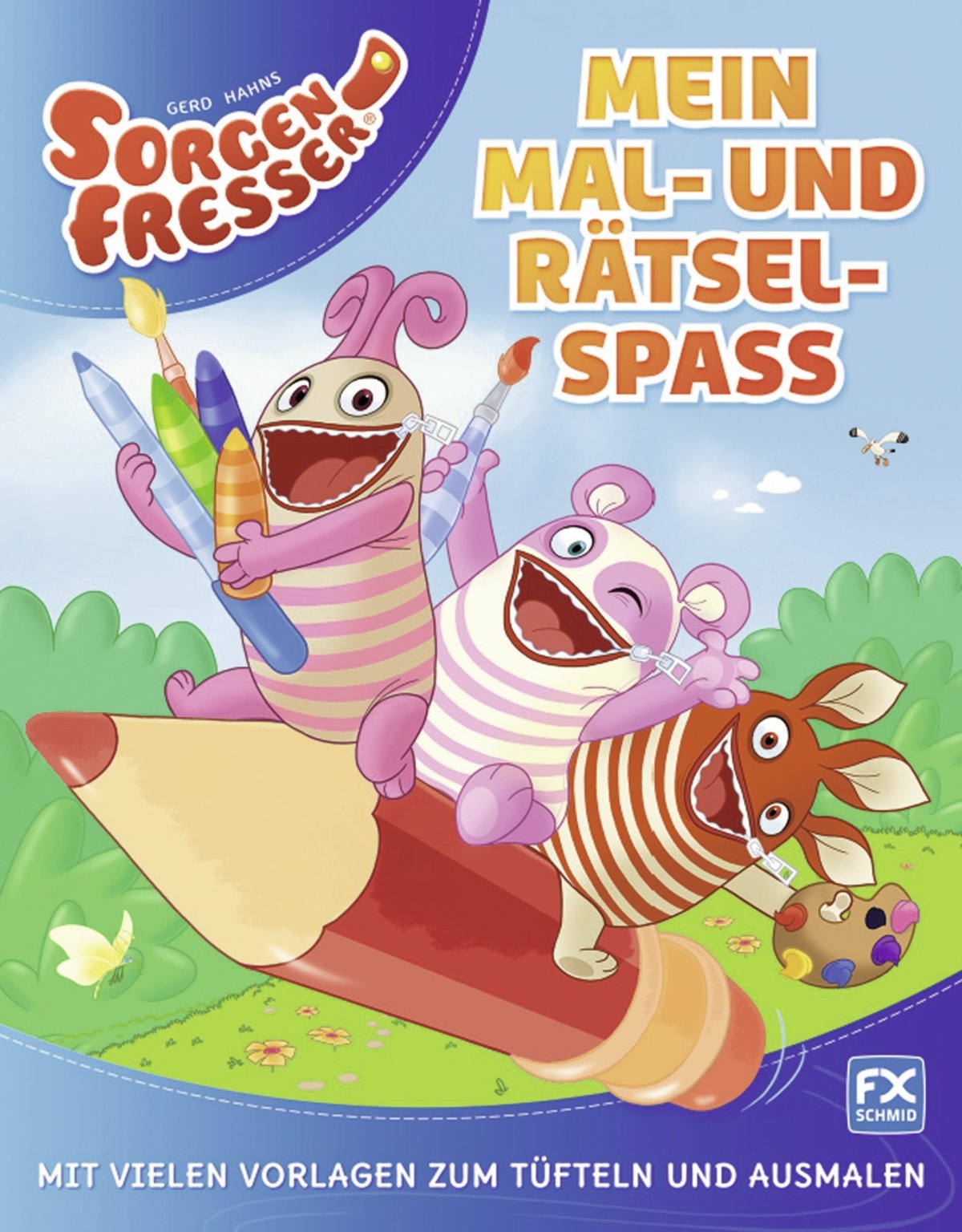 Gerd Hahns Sorgenfresser: Mein Mal- und Rätselspaß Non-fiction