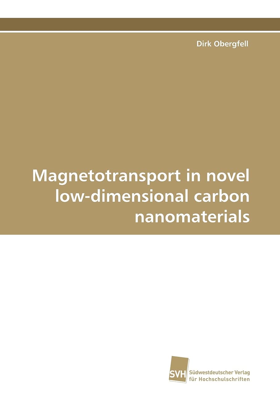 Magnetotransport in novel low-dimensional carbon nanomaterials Natural Sciences