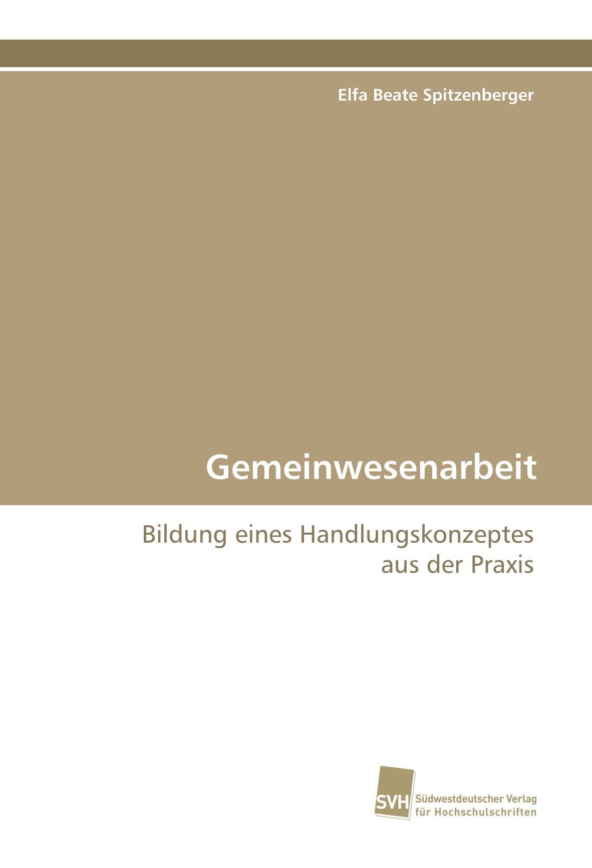 Gemeinwesenarbeit: Bildung eines Handlungskonzeptes aus der Praxis Law