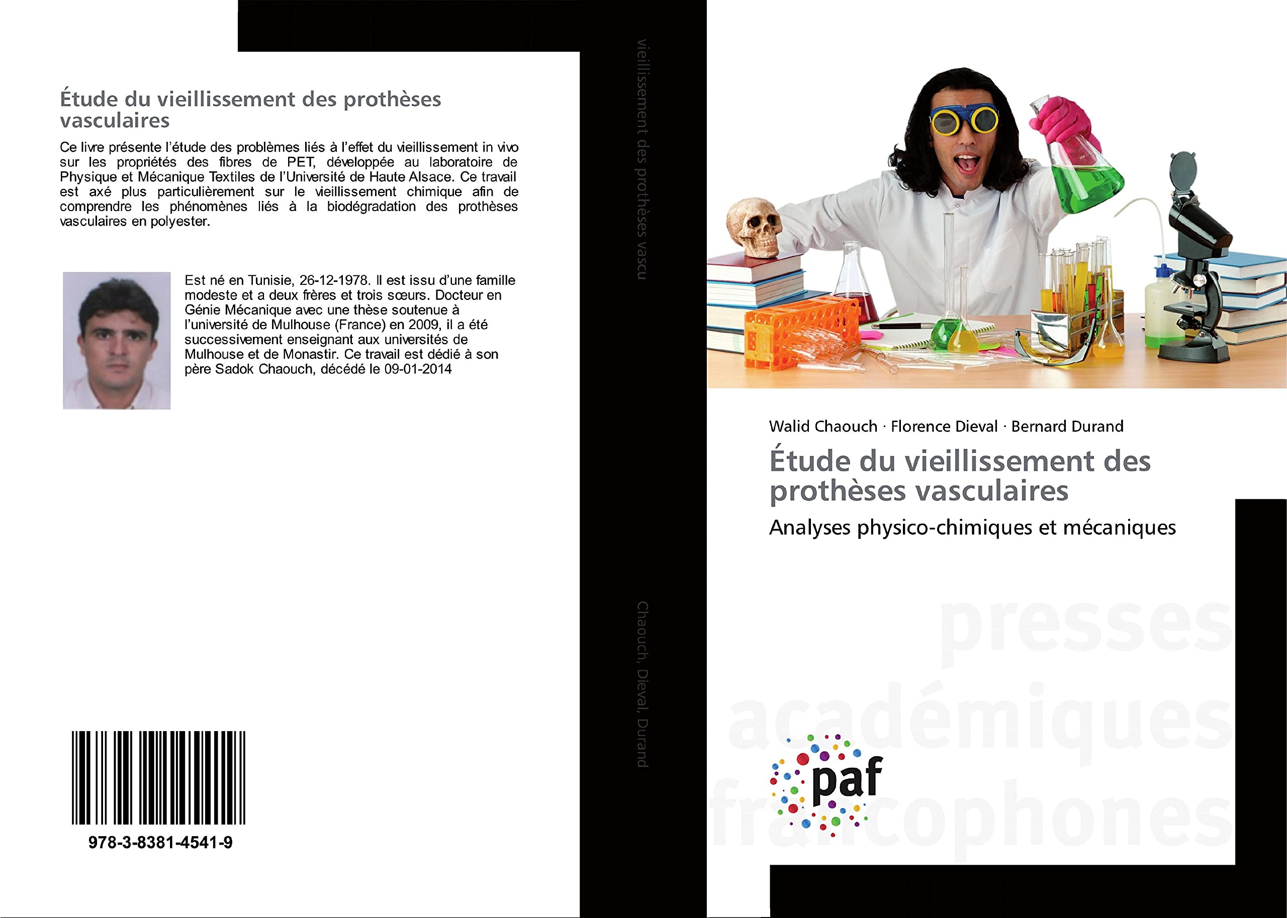 Étude du vieillissement des prothèses vasculaires: Analyses physico-chimiques et mécaniques book