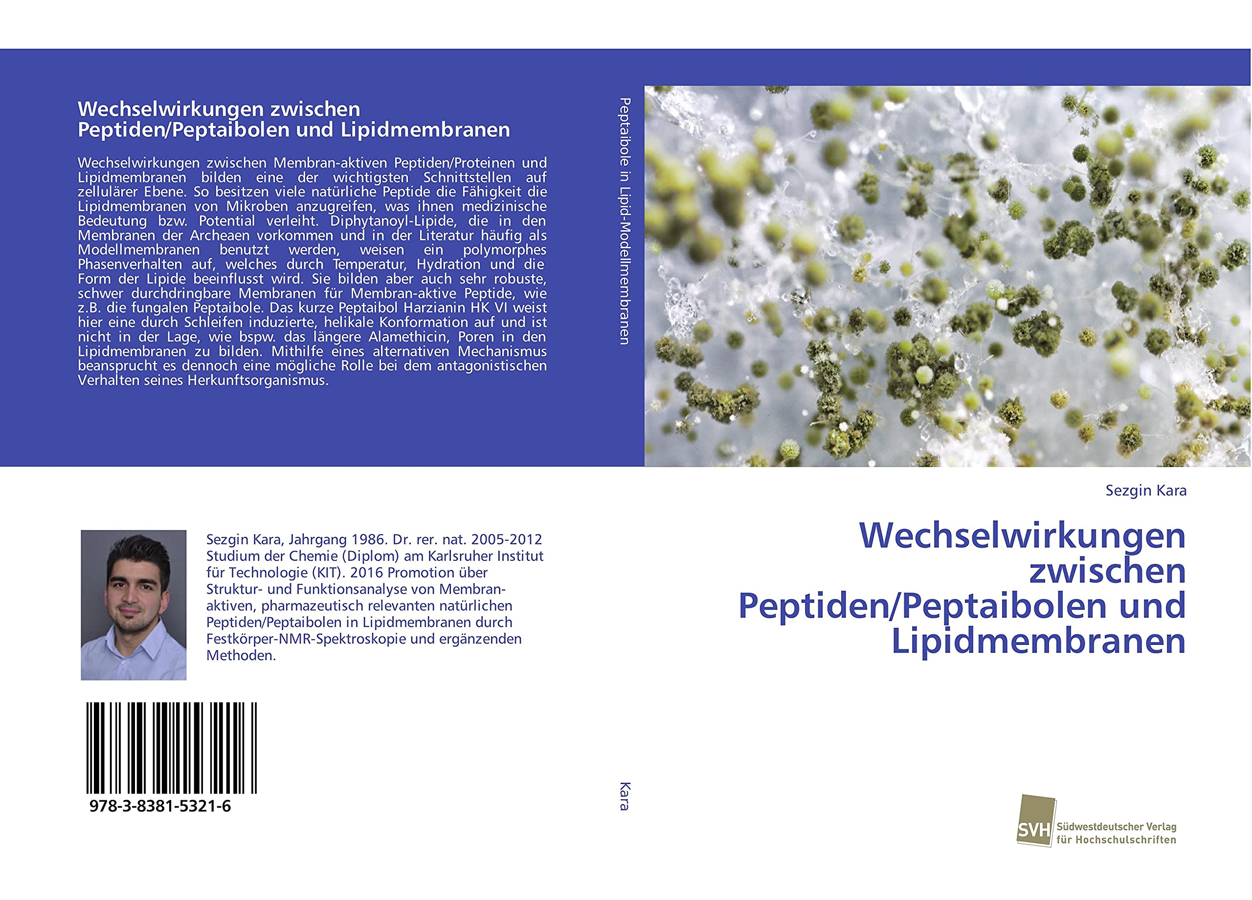 Wechselwirkungen zwischen Peptiden/Peptaibolen und Lipidmembranen Natural Sciences