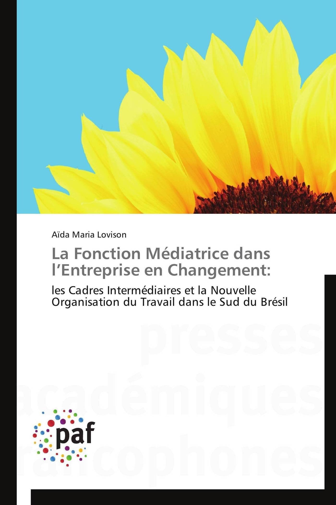 La Fonciton Médiatrice dans l'Entreprise en Changement: Les Cadres Intermédiares et la Nouvelle Organisation du Travail dans le Sud du Brésil book