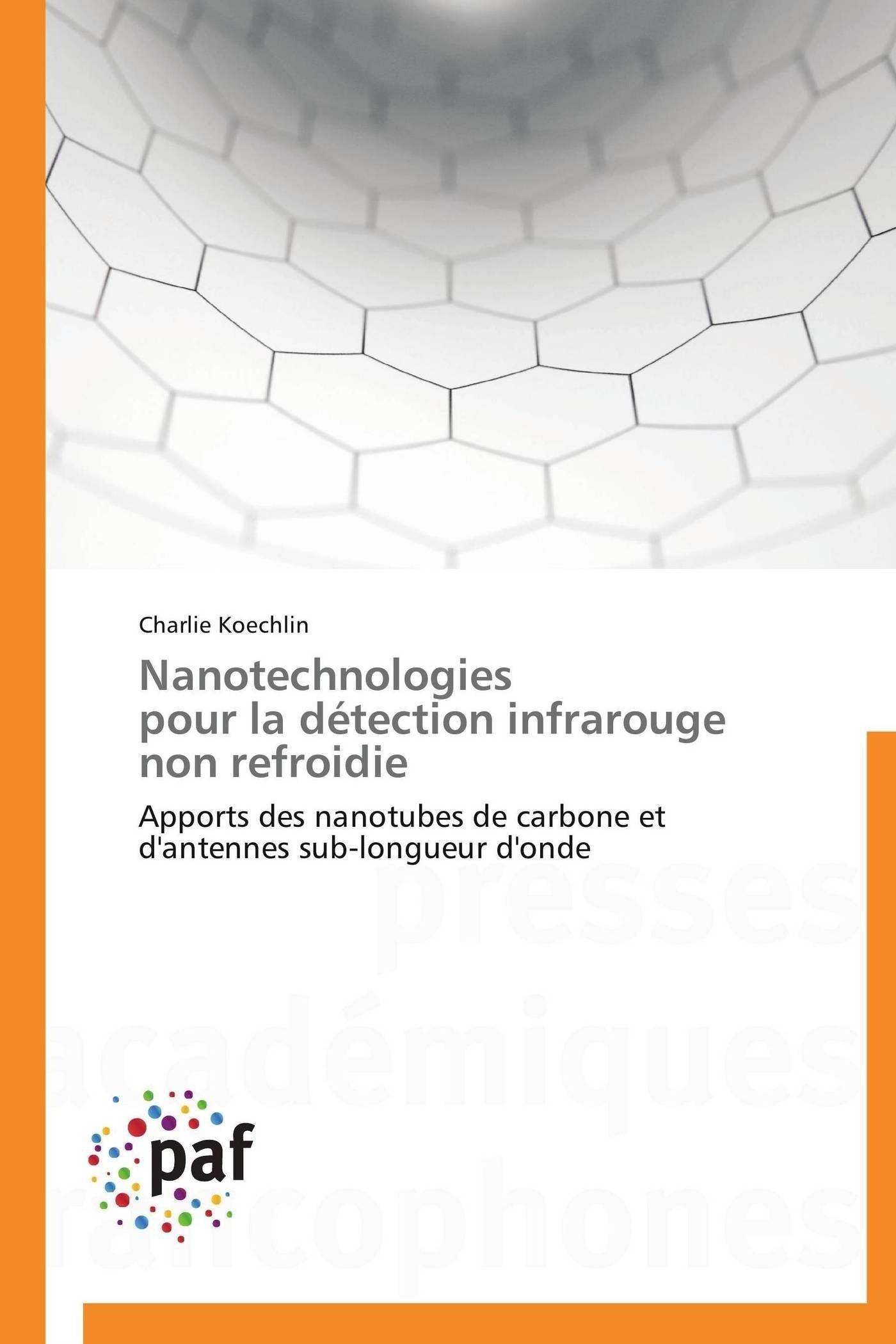 Nanotechnologies pour la détection infrarouge non refroidie: Apports des nanotubes de carbone et d'antennes sub-longueur d'onde book
