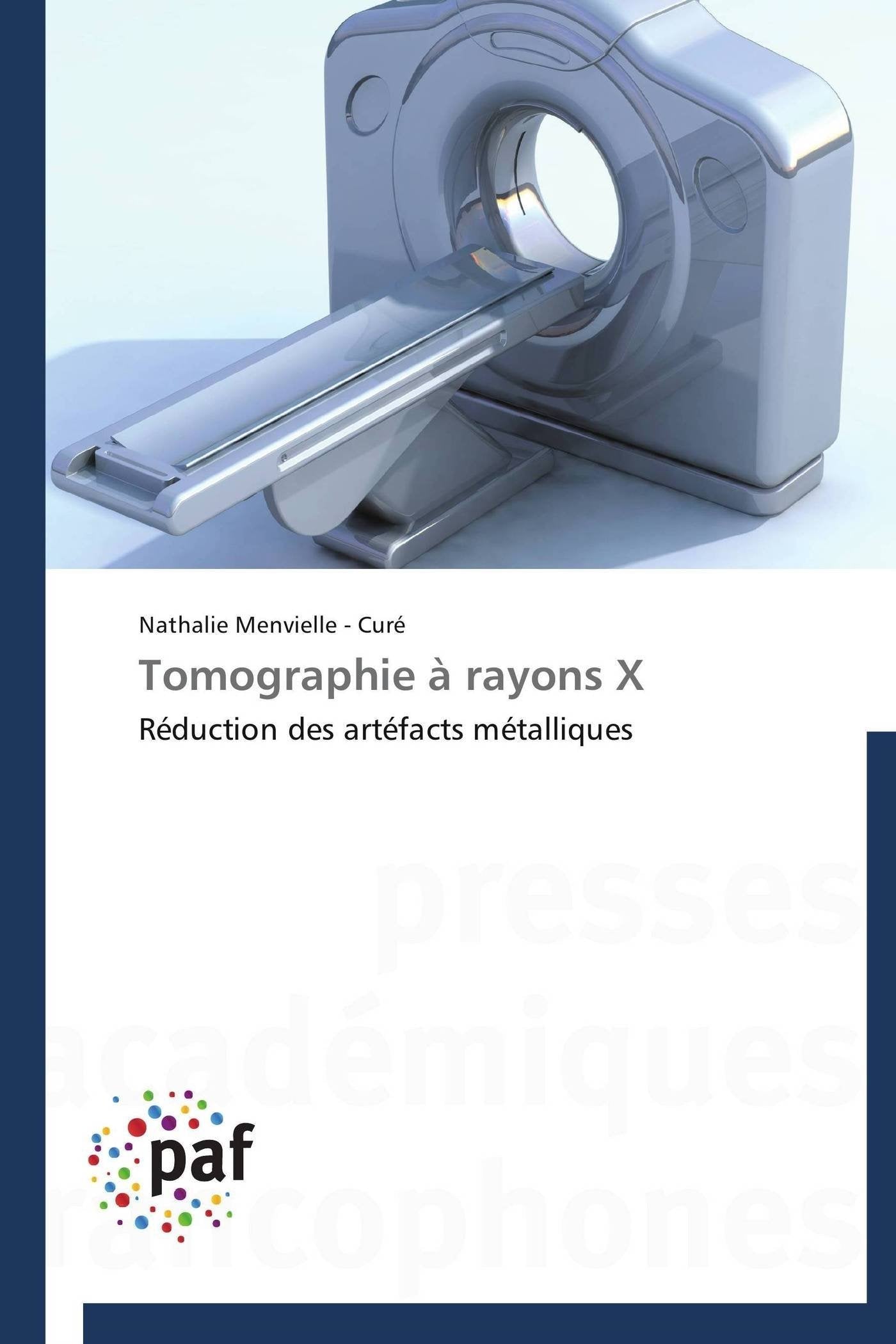 Tomographie à rayons X: Réduction des artéfacts métalliques book