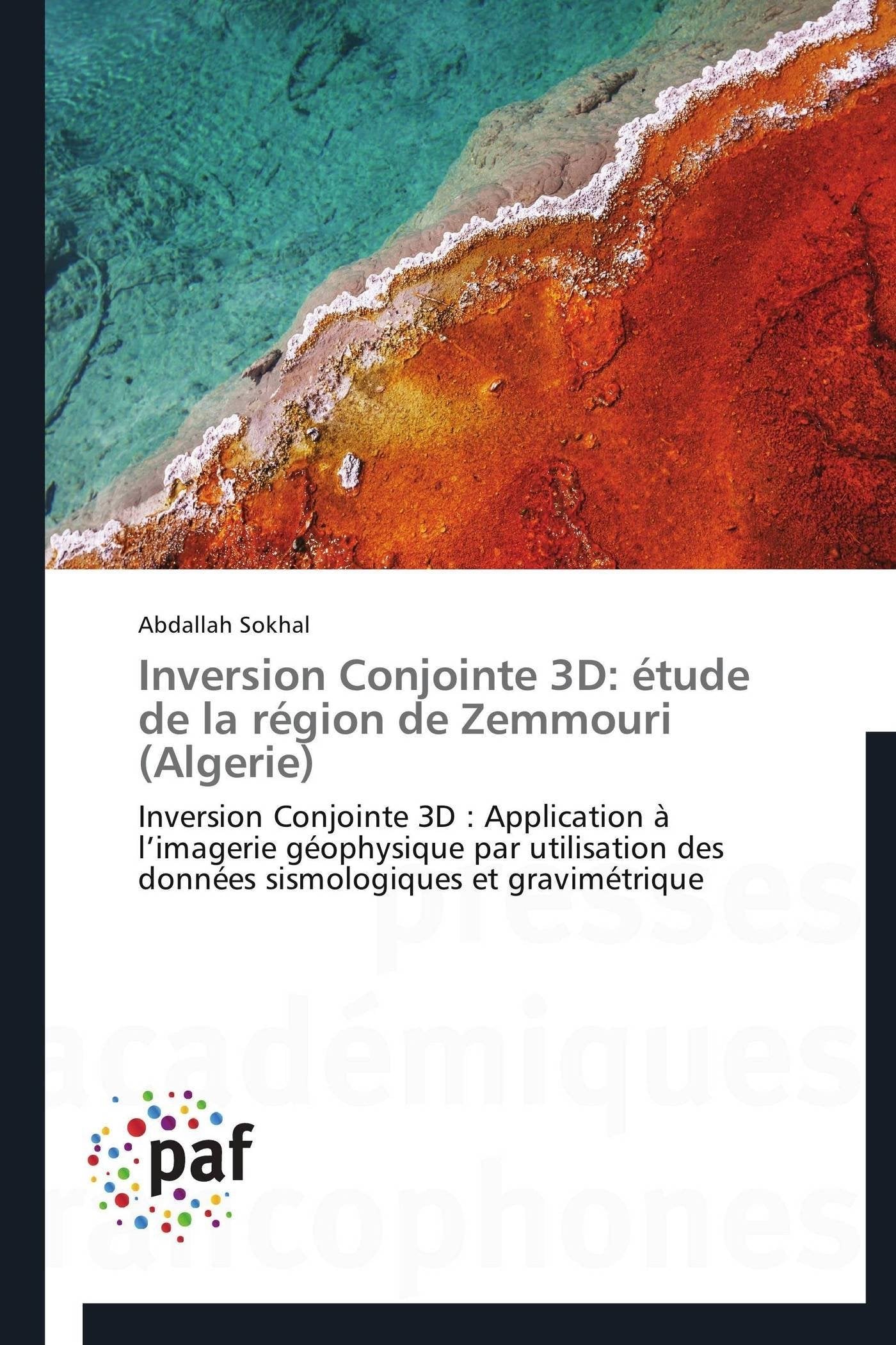 Inversion Conjointe 3D: étude de la région de Zemmouri (Algerie): Inversion Conjointe 3D : Application à l’imagerie géophysique par utilisation des données sismologiques et gravimétrique book