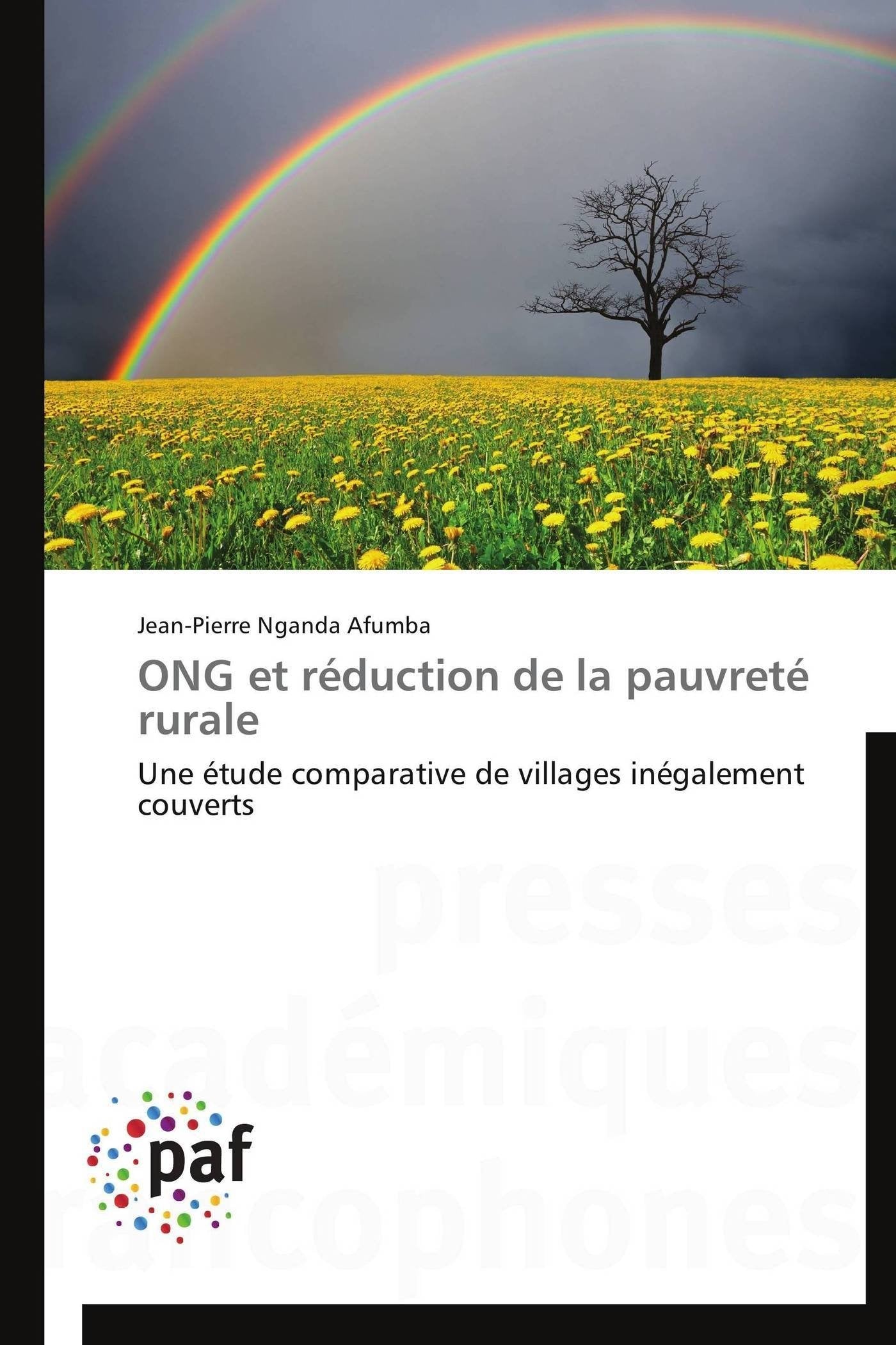ONG et réduction de la pauvreté rurale: Une étude comparative de villages inégalement couverts book
