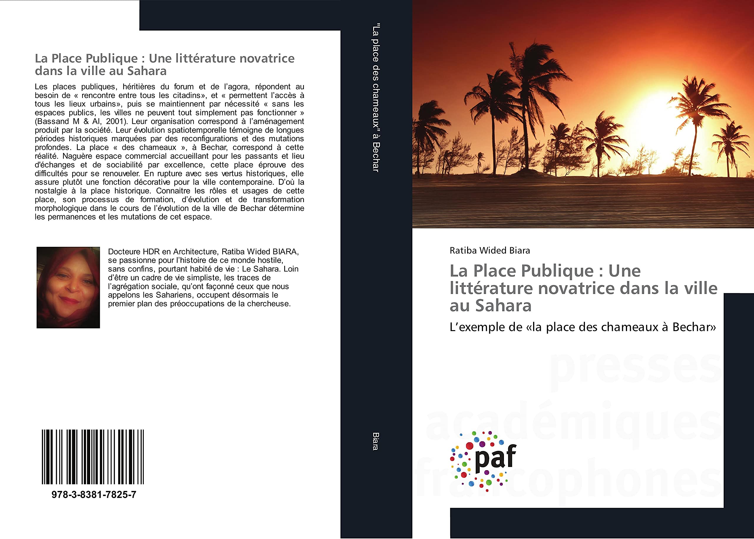 La Place Publique : Une littérature novatrice dans la ville au Sahara: L’exemple de «la place des chameaux à Bechar» book