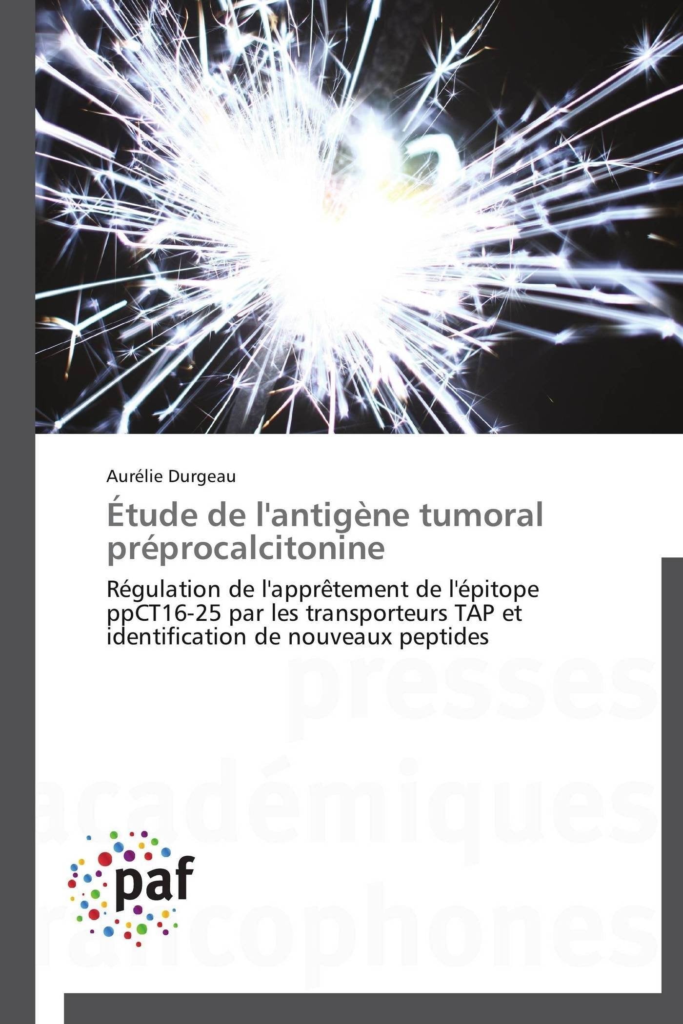 Étude de l'antigène tumoral préprocalcitonine book
