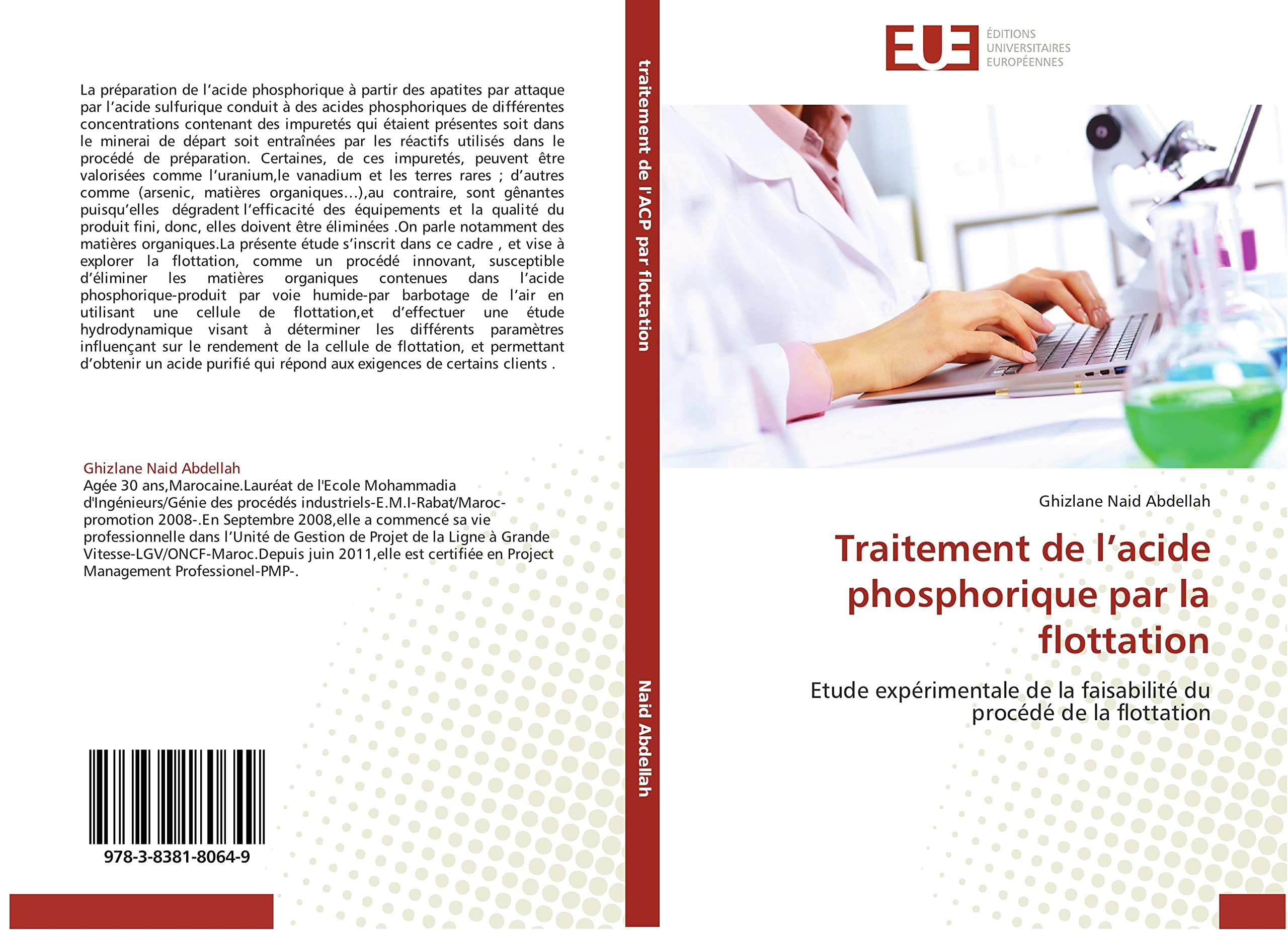 Traitement de l’acide phosphorique par la flottation: Etude expérimentale de la faisabilité du procédé de la flottation book