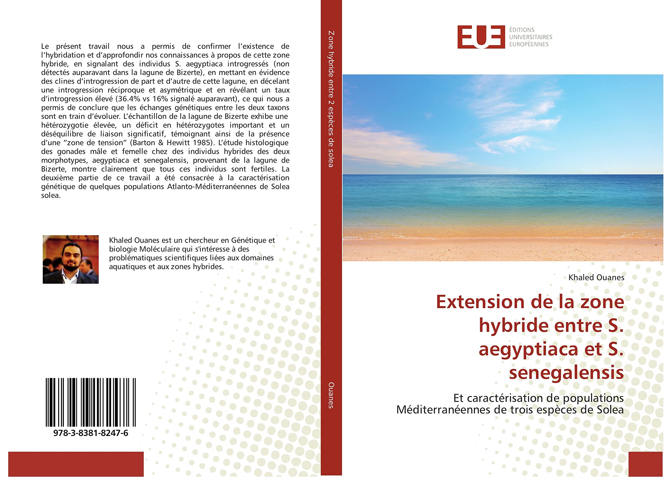 Extension de la zone hybride entre S. aegyptiaca et S. senegalensis: Et caractérisation de populations Méditerranéennes de trois espèces de Solea book