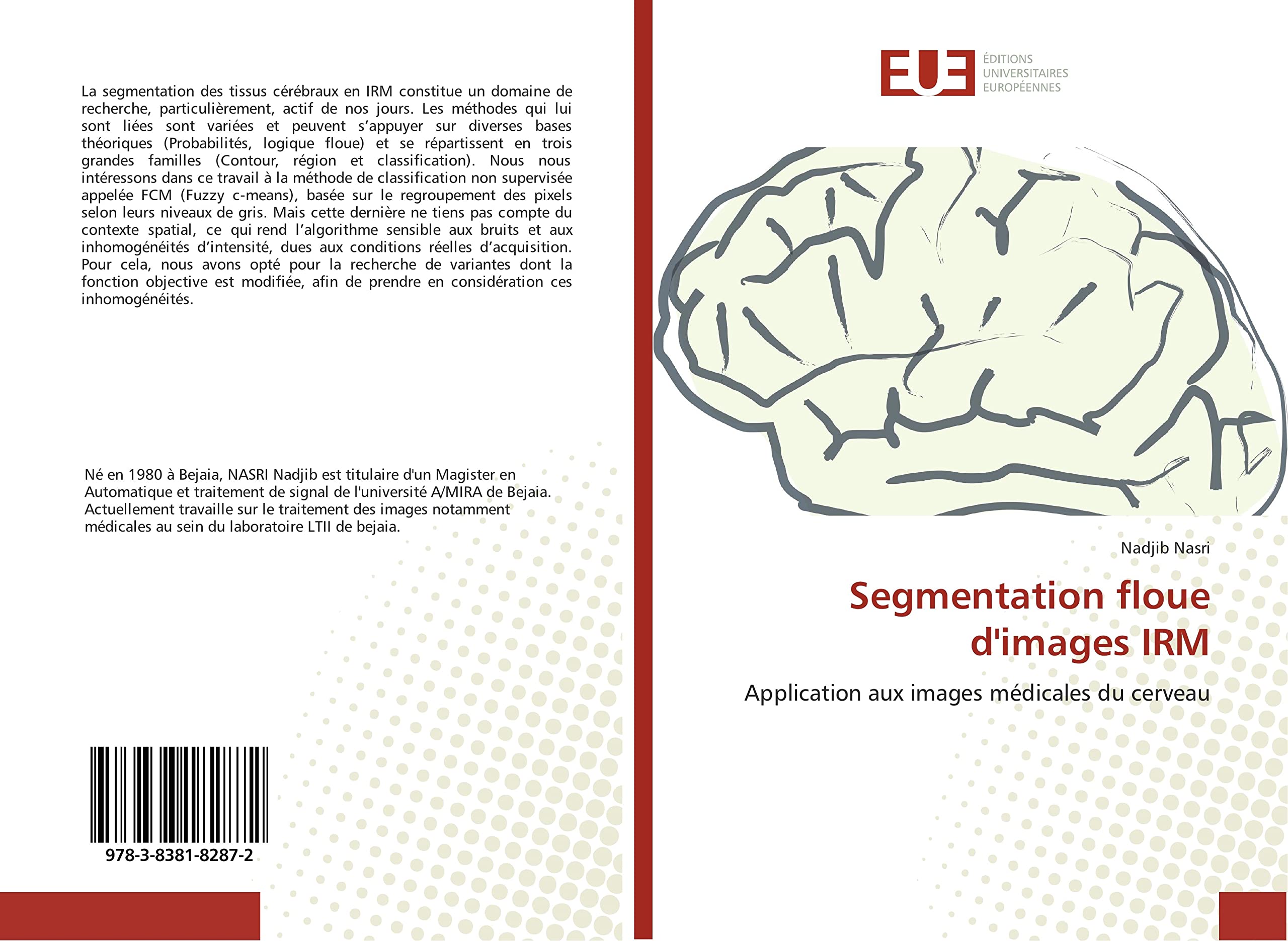 Segmentation floue d'images IRM: Application aux images médicales du cerveau book
