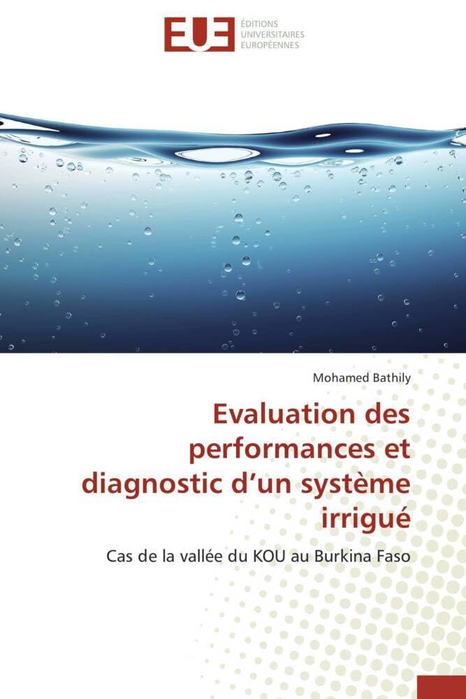 Evaluation des performances et diagnostic d'un système irrigué: Cas de la vallée du KOU au Burkina Faso book