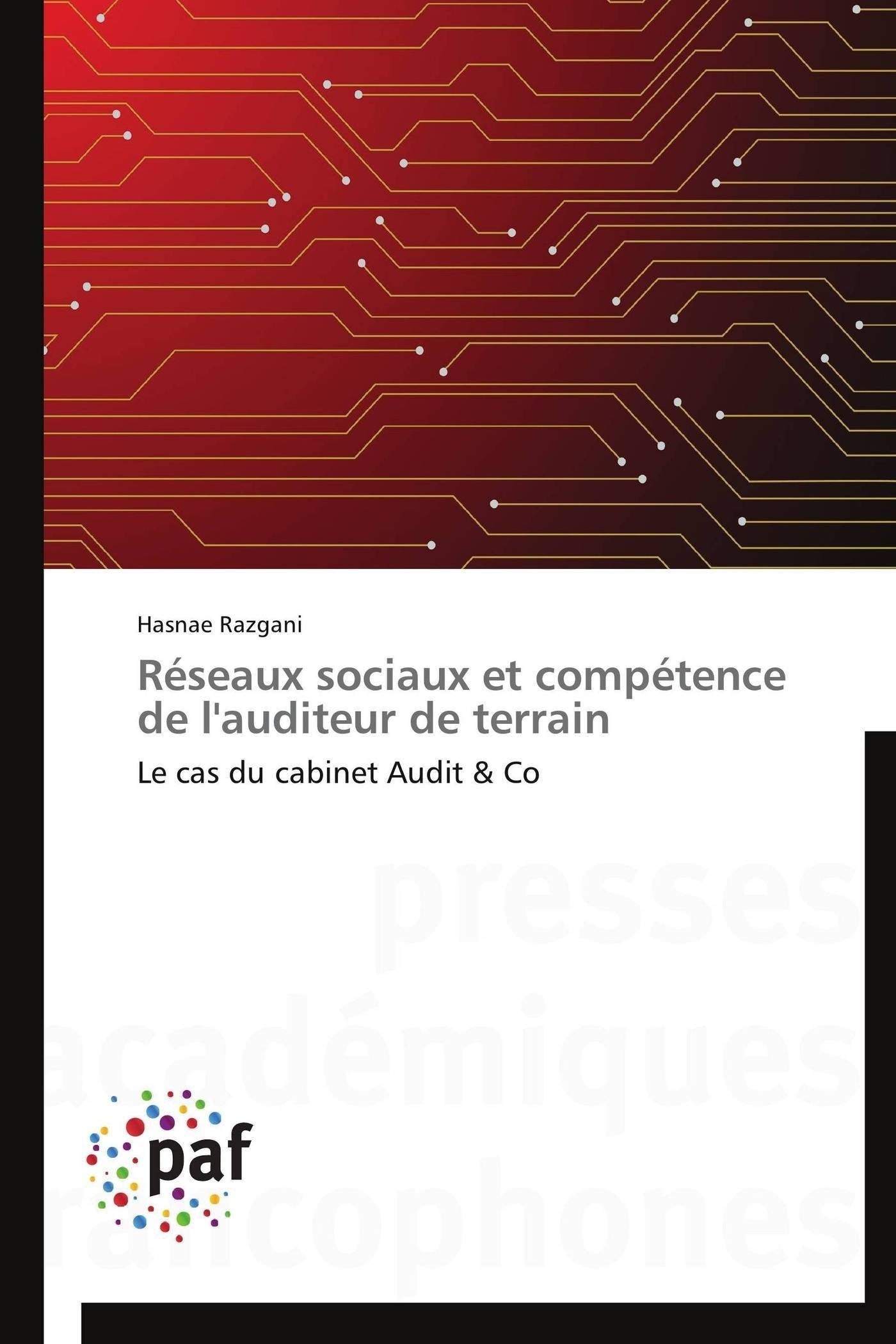 Réseaux sociaux et compétence de l'auditeur de terrain: Le cas du cabinet Audit & Co book