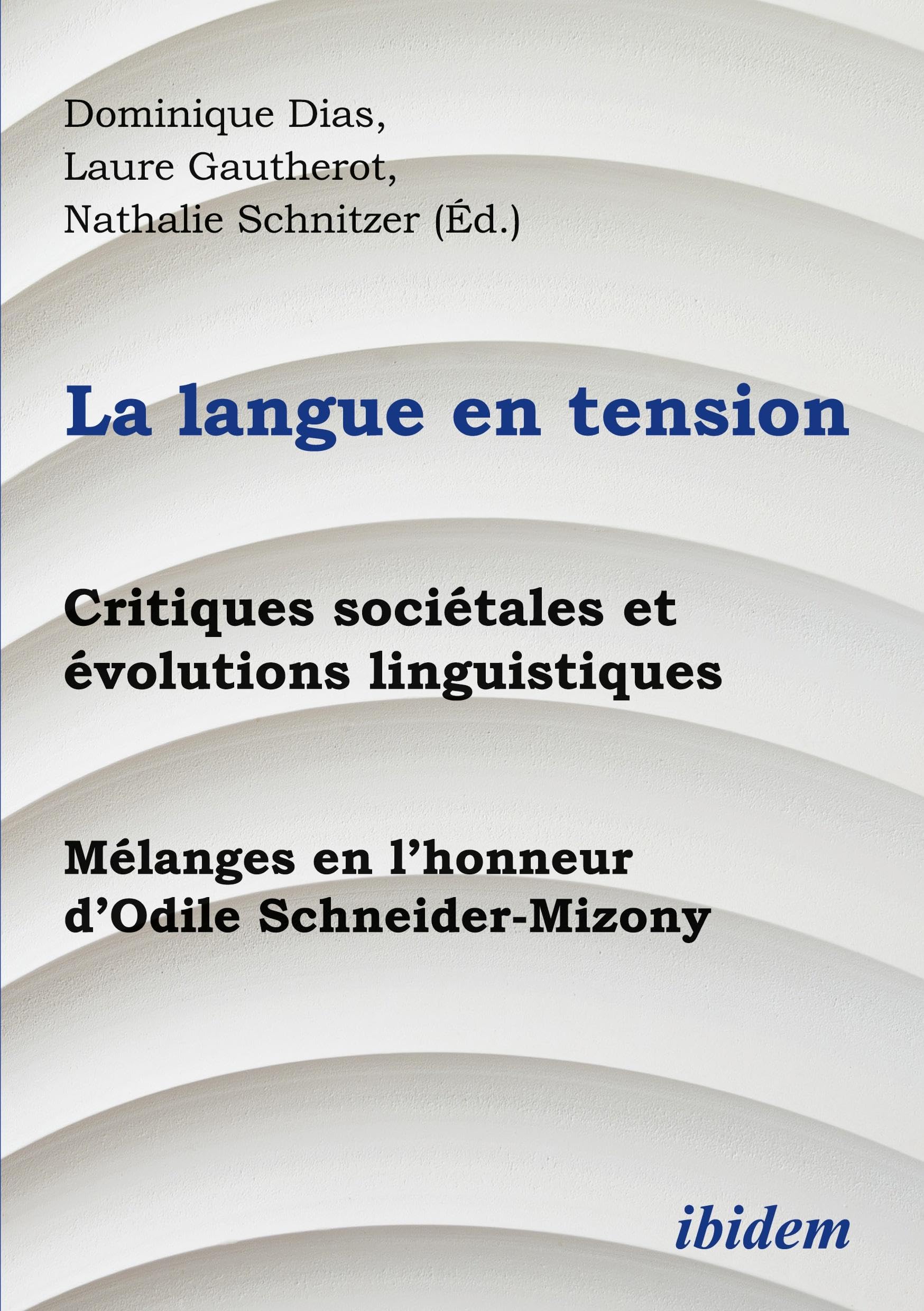La langue en tension Social Sciences