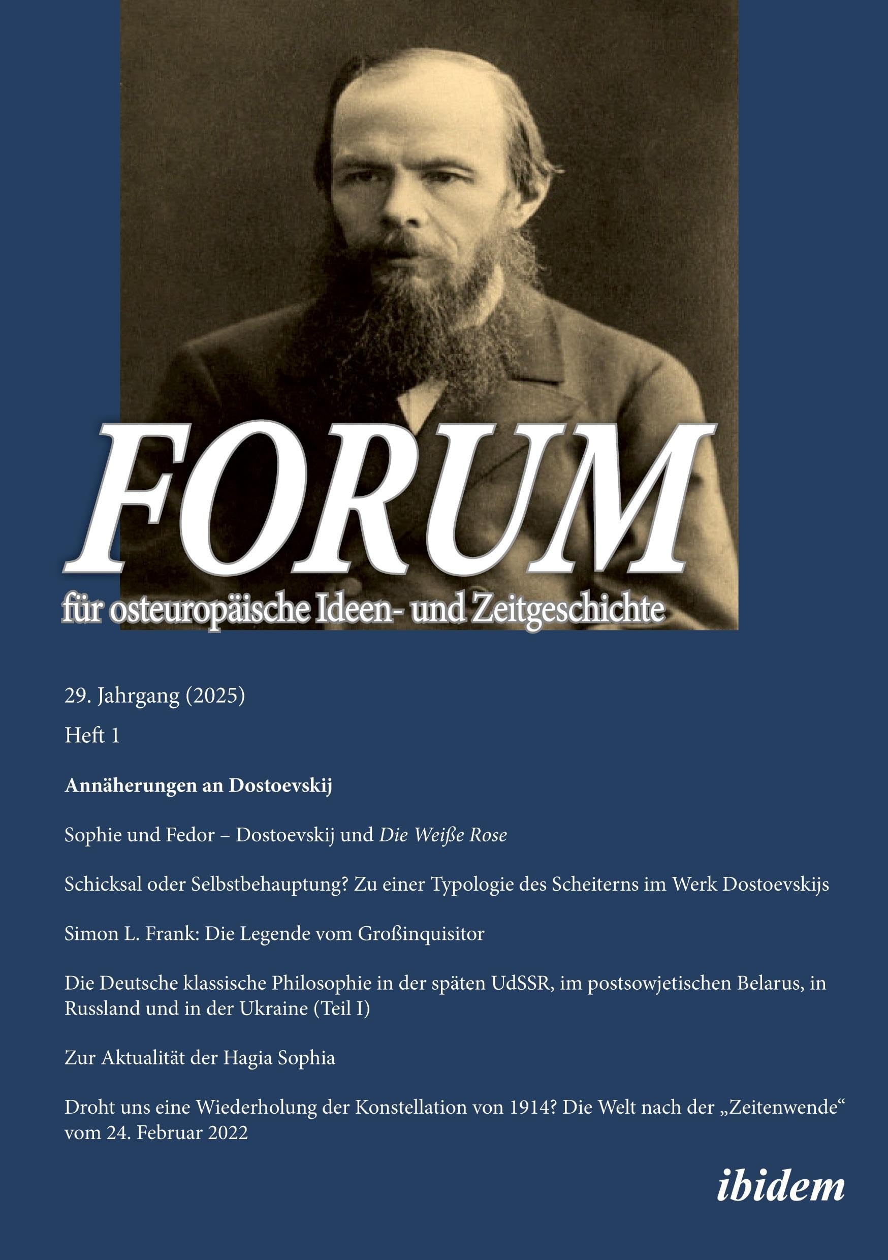 Forum für osteuropäische Ideen- und Zeitgeschichtefür osteuropäische Ideen undZeitgeschichte Politics & History