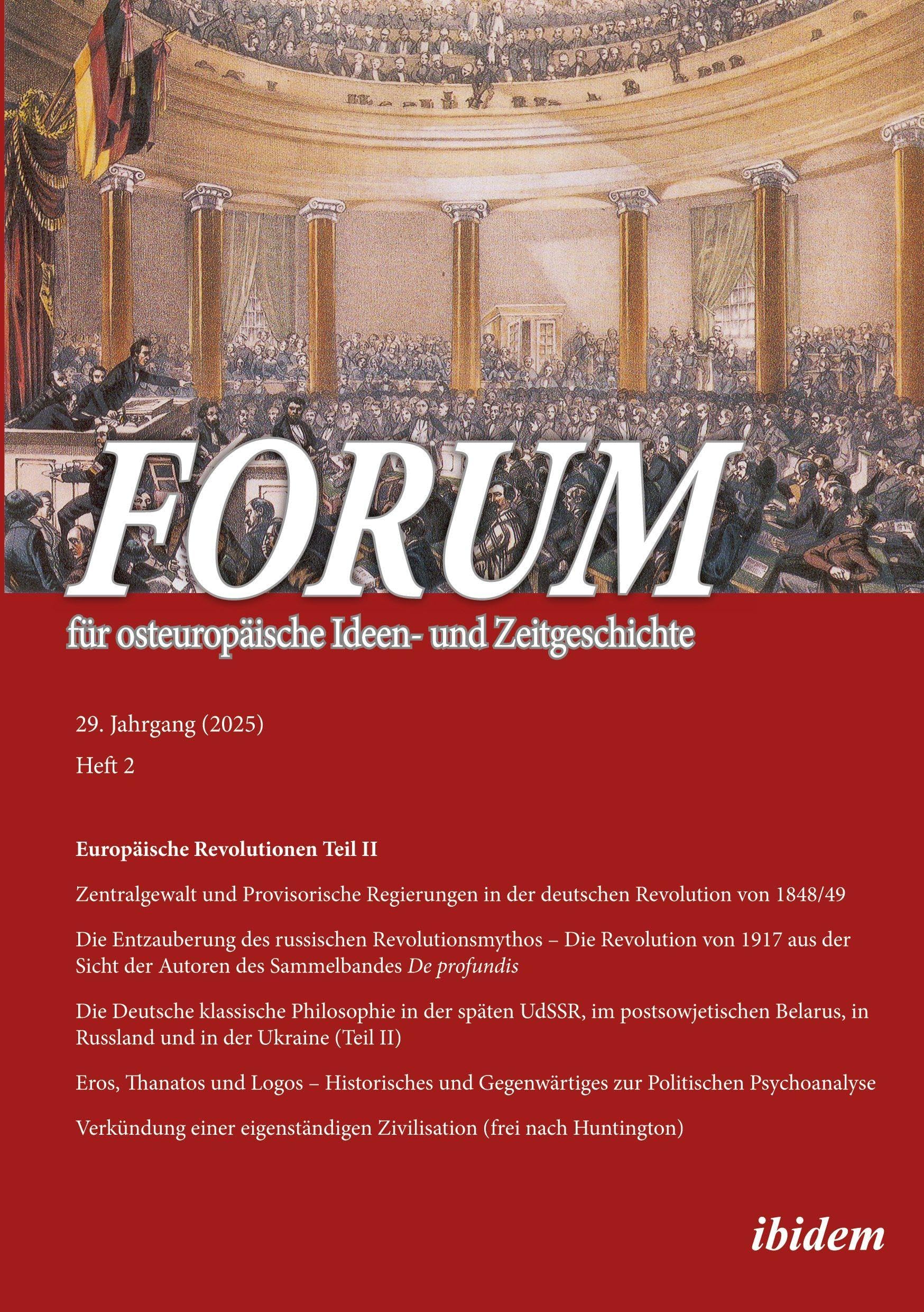 Forum für osteuropäische Ideen- und Zeitgeschichte Politics & History