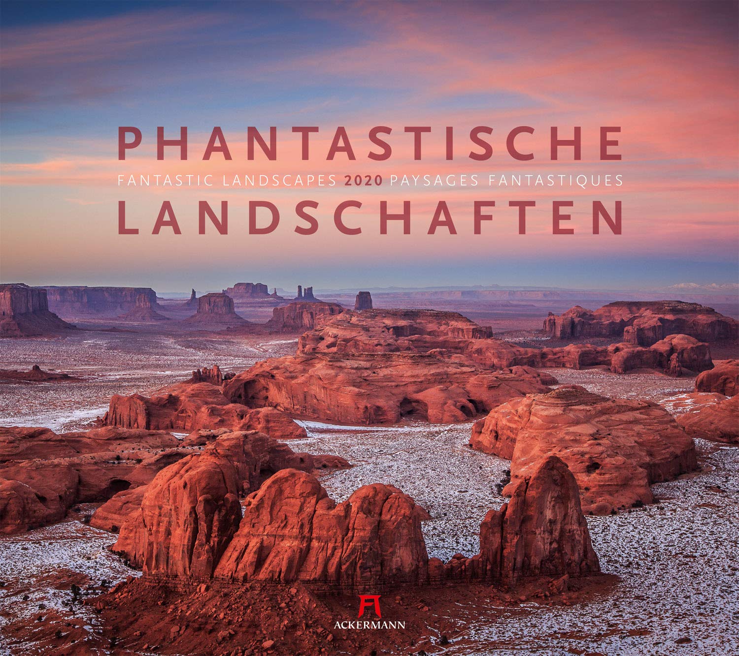 Phantastische Landschaften 2020, Wandkalender im Querformat (54x48 cm) - Landschaftskalender / Naturkalender mit Monatskalendarium book