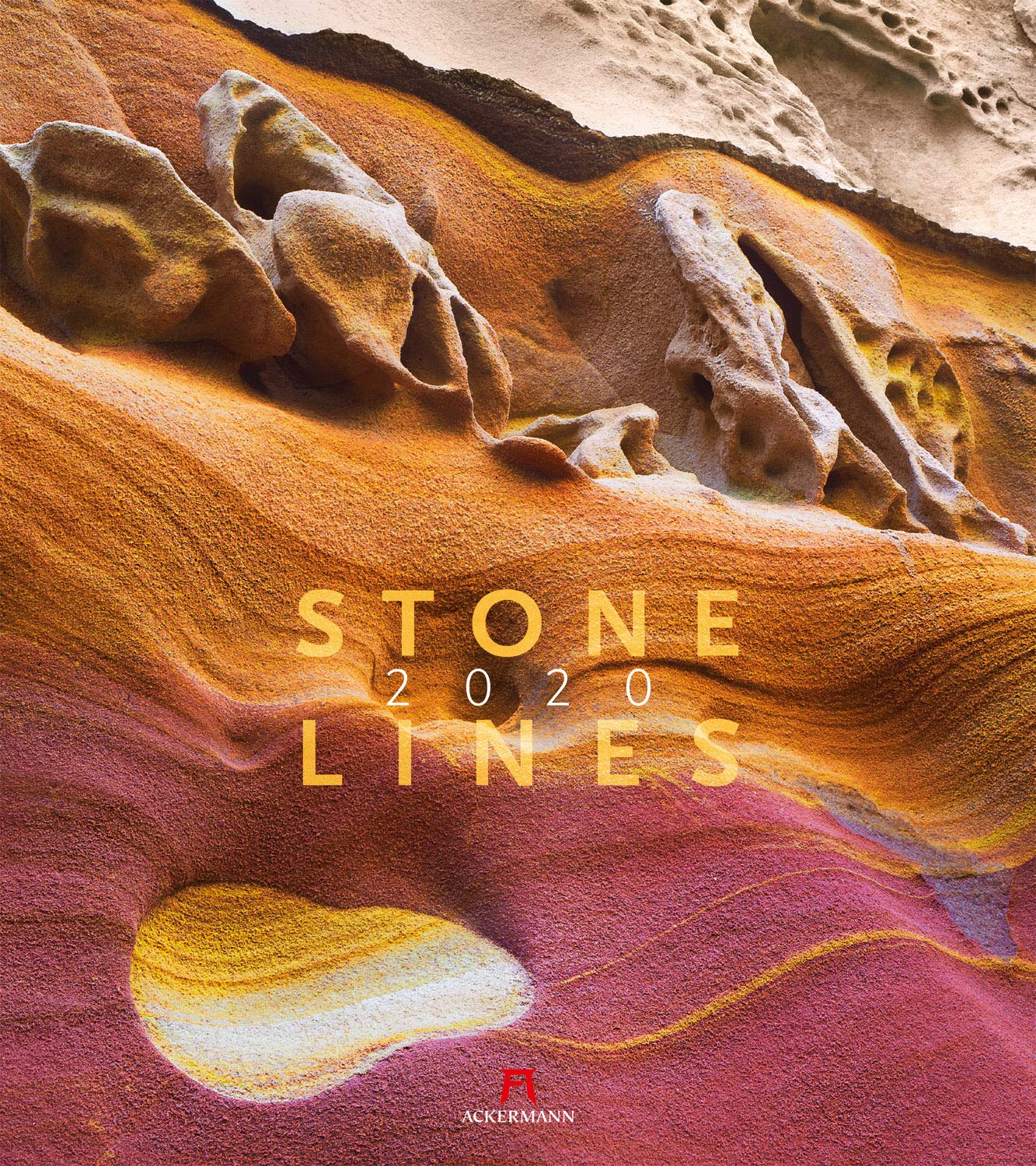 Stonelines 2020, Wandkalender im Hochformat (48x54 cm) - Naturkalender Geologie, Steine und Strukturen mit Monatskalendarium book