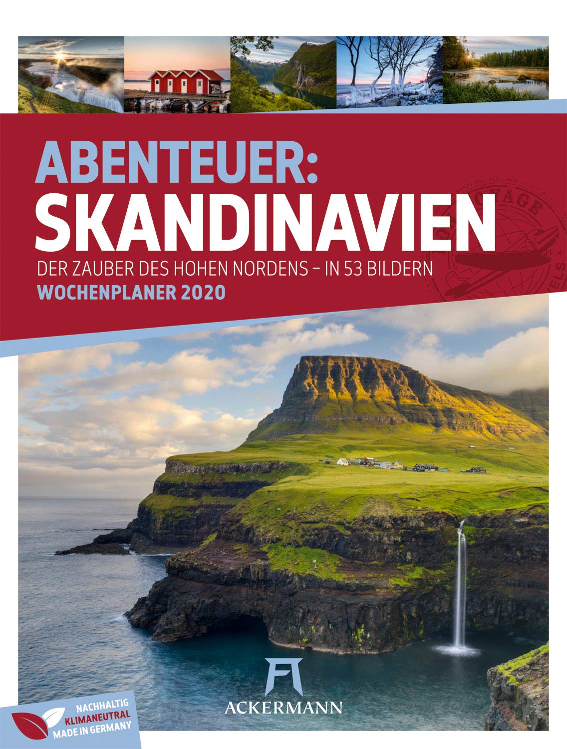 Skandinavien - Wochenplaner 2020: Der Zauber des hohen Nordens in 53 Bildern. Wochenplaner Leisure & Fun