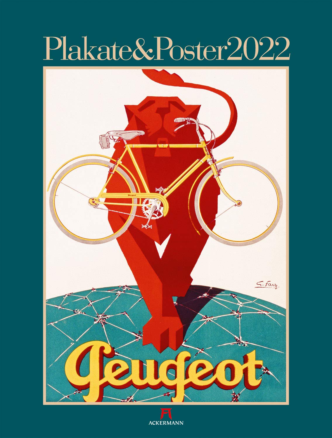 Plakate & Poster Kalender 2022, Wandkalender mit Werbeplakaten im Hochformat (50x66 cm) - Kunstkalender (Plakatkunst) Film, Art & Culture