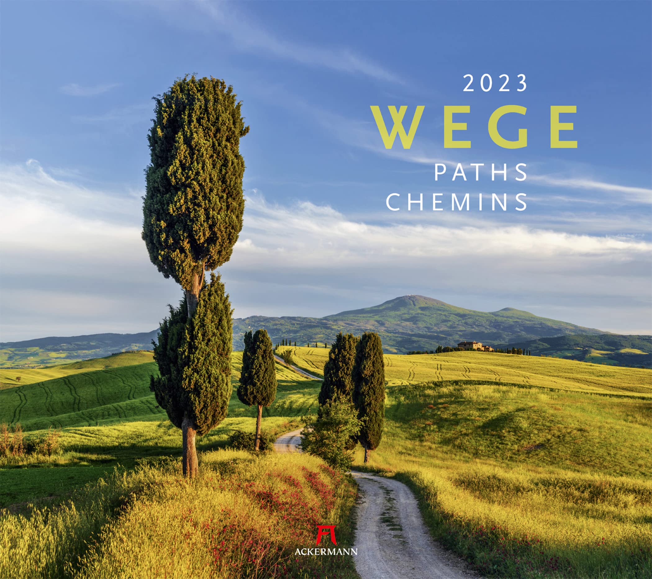 Wege Kalender 2023, Wandkalender im Querformat (54x48 cm) - Landschaftskalender mit traumhaften Pfaden in der Natur Leisure, Home & Garden