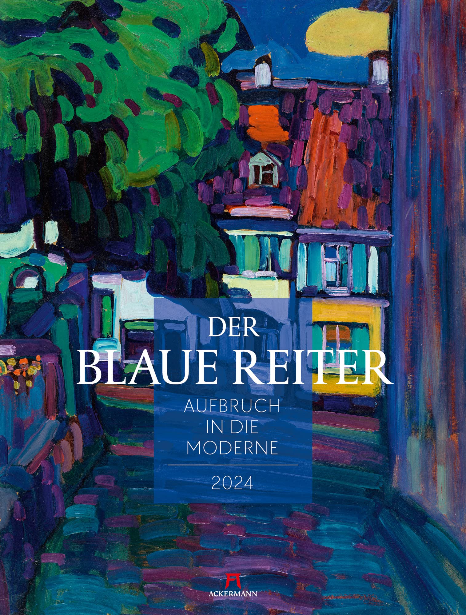Der Blaue Reiter Kalender 2024, Wandkalender im Hochformat (50x66 cm) - Kunstkalender (Expressionismus) Film, Art & Culture