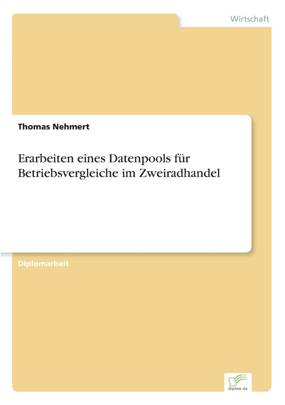 Erarbeiten eines Datenpools für Betriebsvergleiche im Zweiradhandel Law