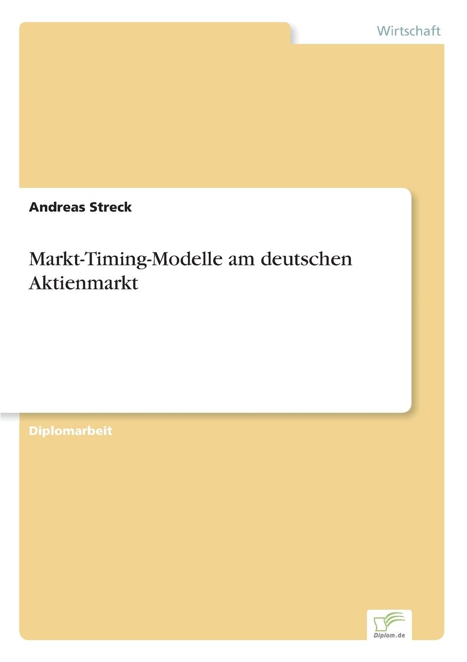 Markt-Timing-Modelle am deutschen Aktienmarkt Law