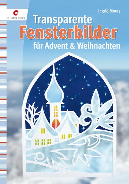 Transparente Fensterbilder für Advent & Weihnachten Hobbies & Crafts