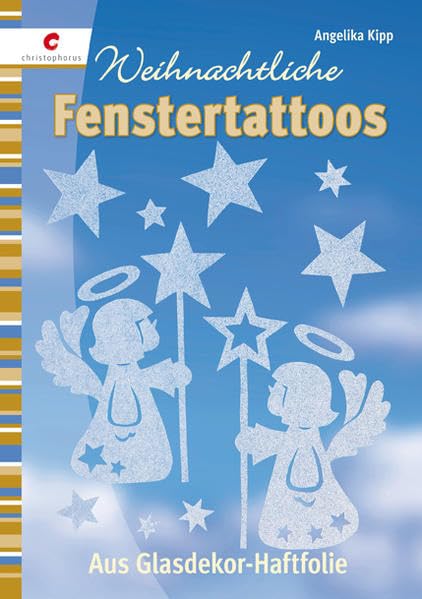 Weihnachtliche Fenstertattoos: Aus Glasdekor-Haftfolie Hobbies & Crafts