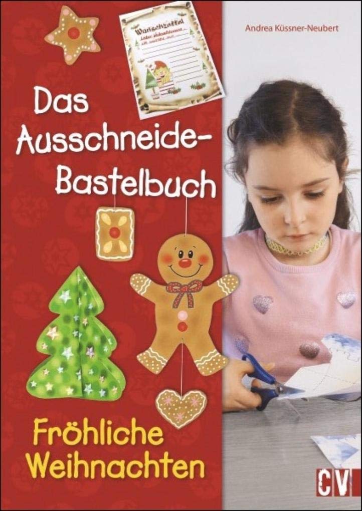 Das Ausschneide-Bastelbuch Fröhliche Weihnachten Hobbies & Crafts