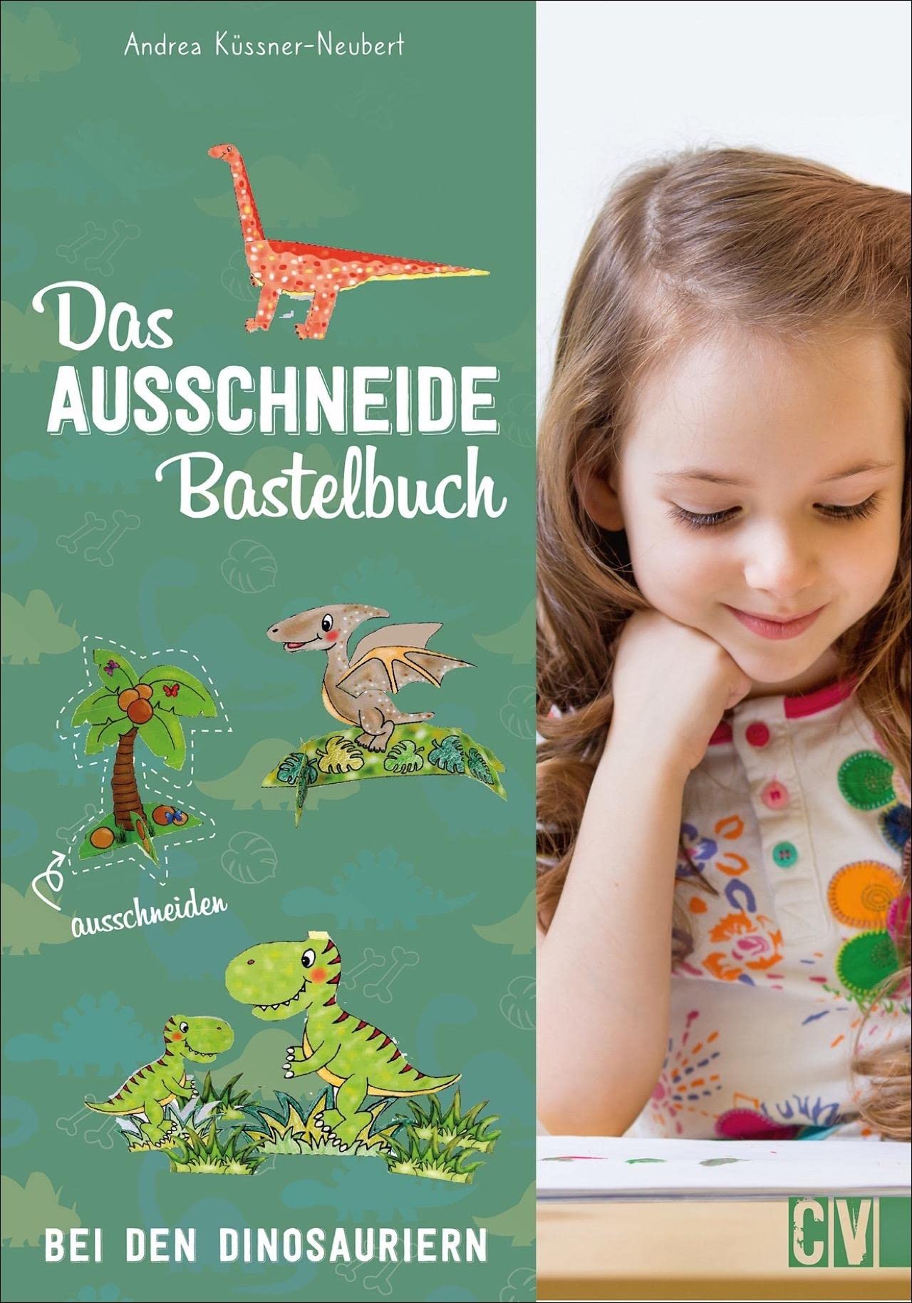 Das Ausschneide-Bastelbuch: Bei den Dinosauriern Hobbies & Crafts