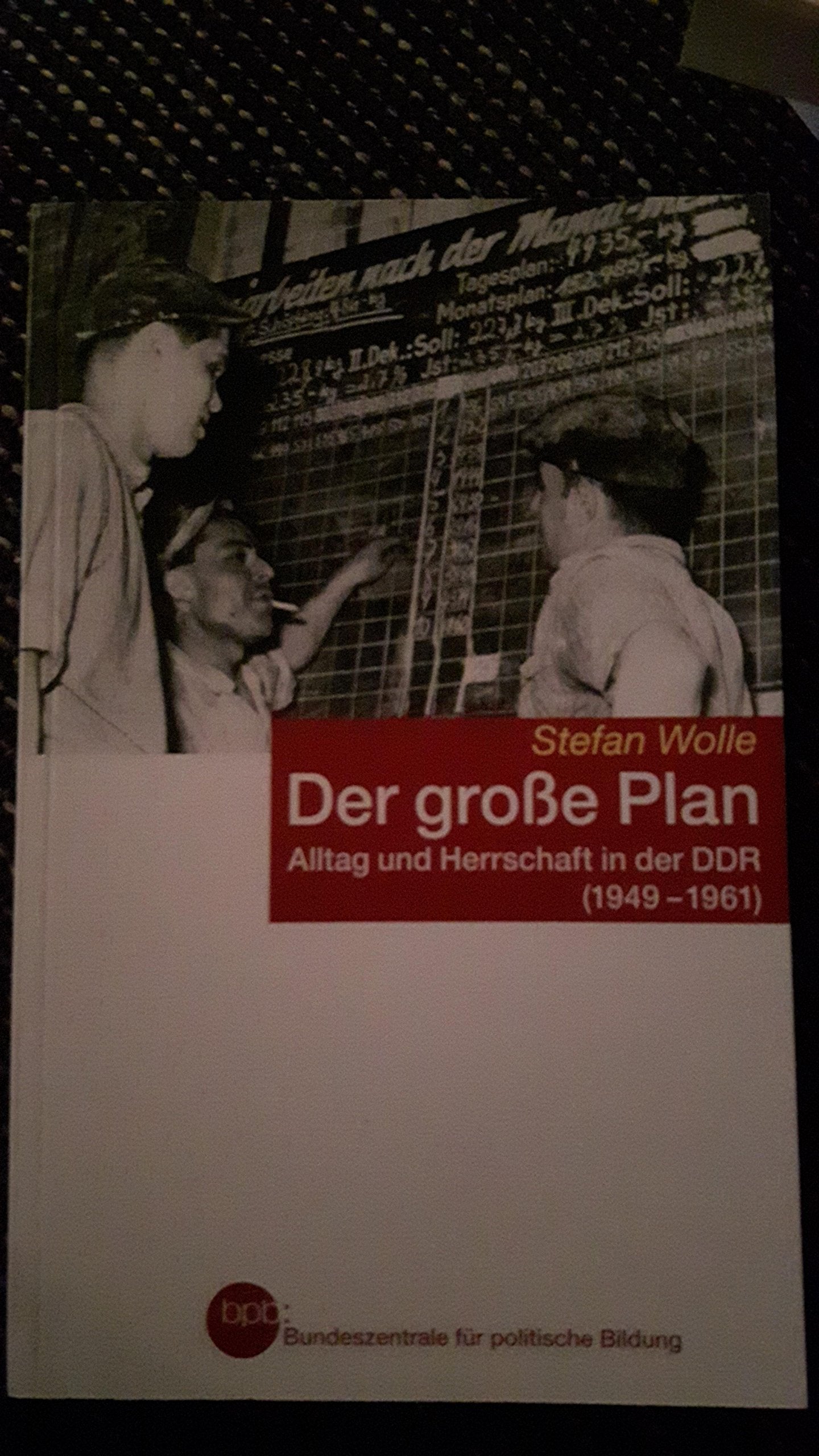 Der große Plan - Alltag und Herrschaft in der DDR 1949-1961 Wolle Books