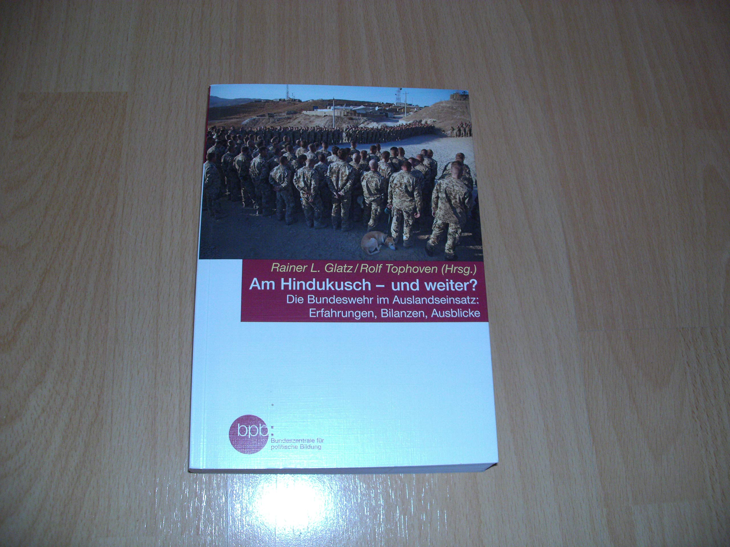 Am Hindukusch - und weiter? : Die Bundeswehr im Auslandseinsatz: Rainer L. Glatz/Rolf Tophoven (Hrsg.) Books