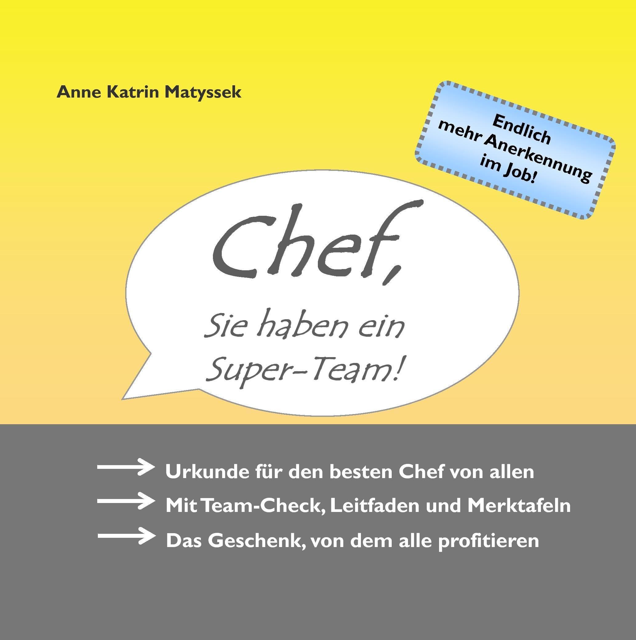 Chef, Sie haben ein Super-Team! Law