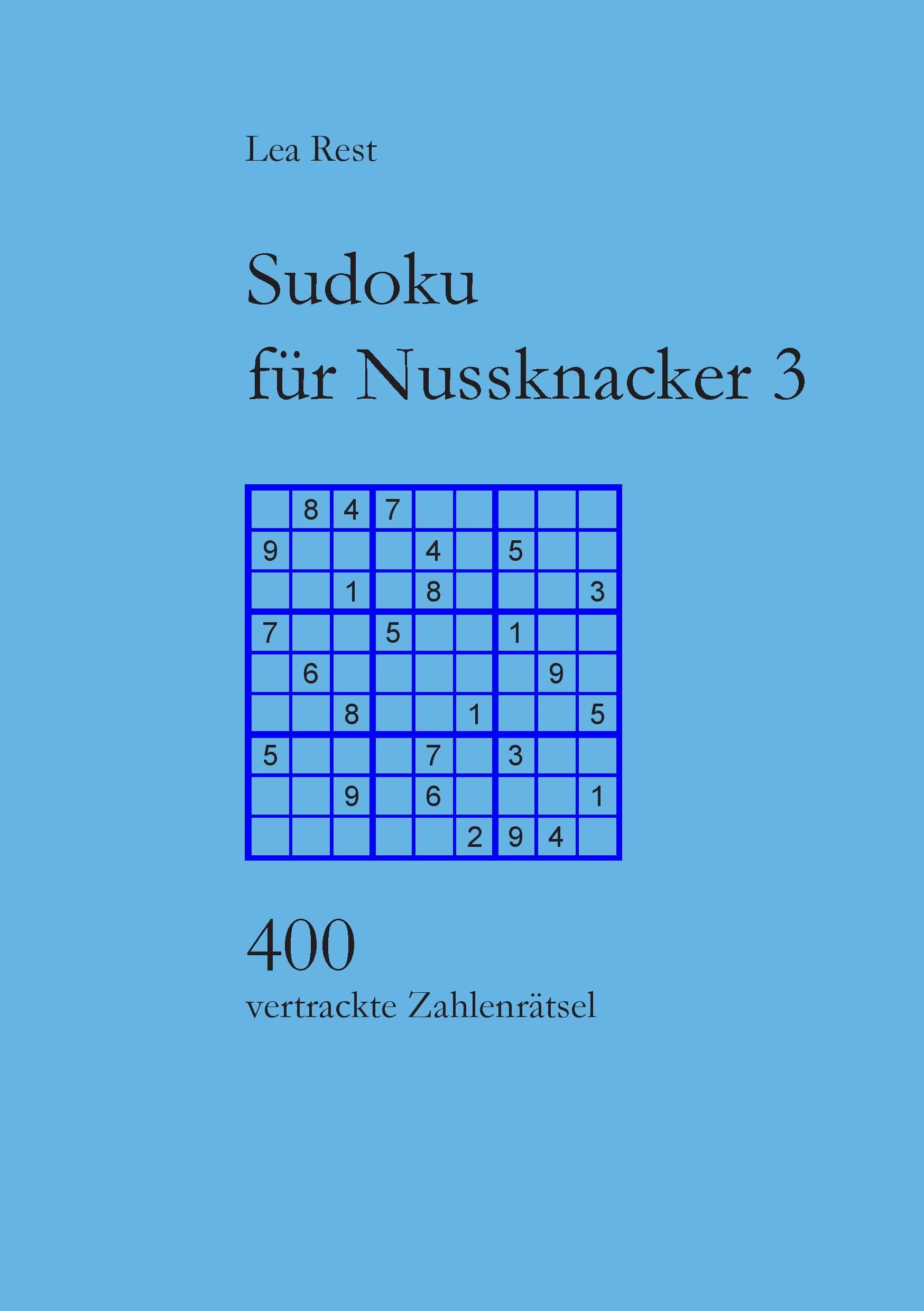 Sudoku für Nussknacker 3: 400 vertrackte Zahlenrätsel Leisure & Fun