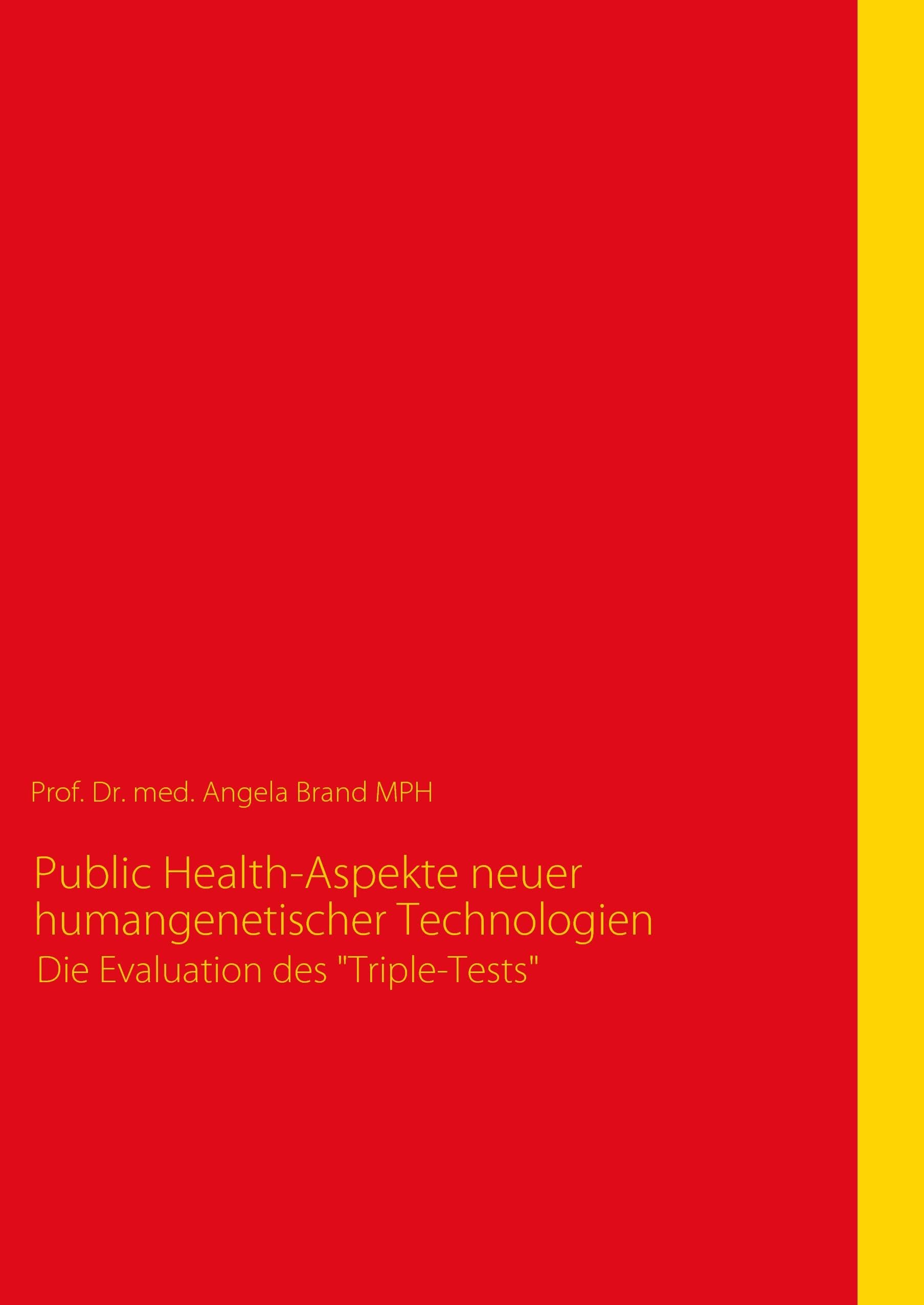 Public Health-Aspekte neuer humangenetischer Technologien book