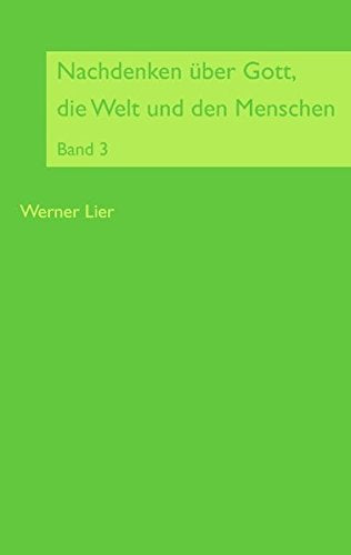 Nachdenken über Gott, die Welt und den Menschen Poetry