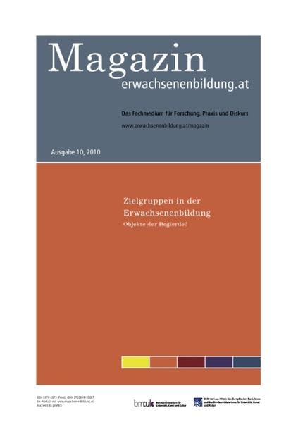 Zielgruppen der Erwachsenenbildung book