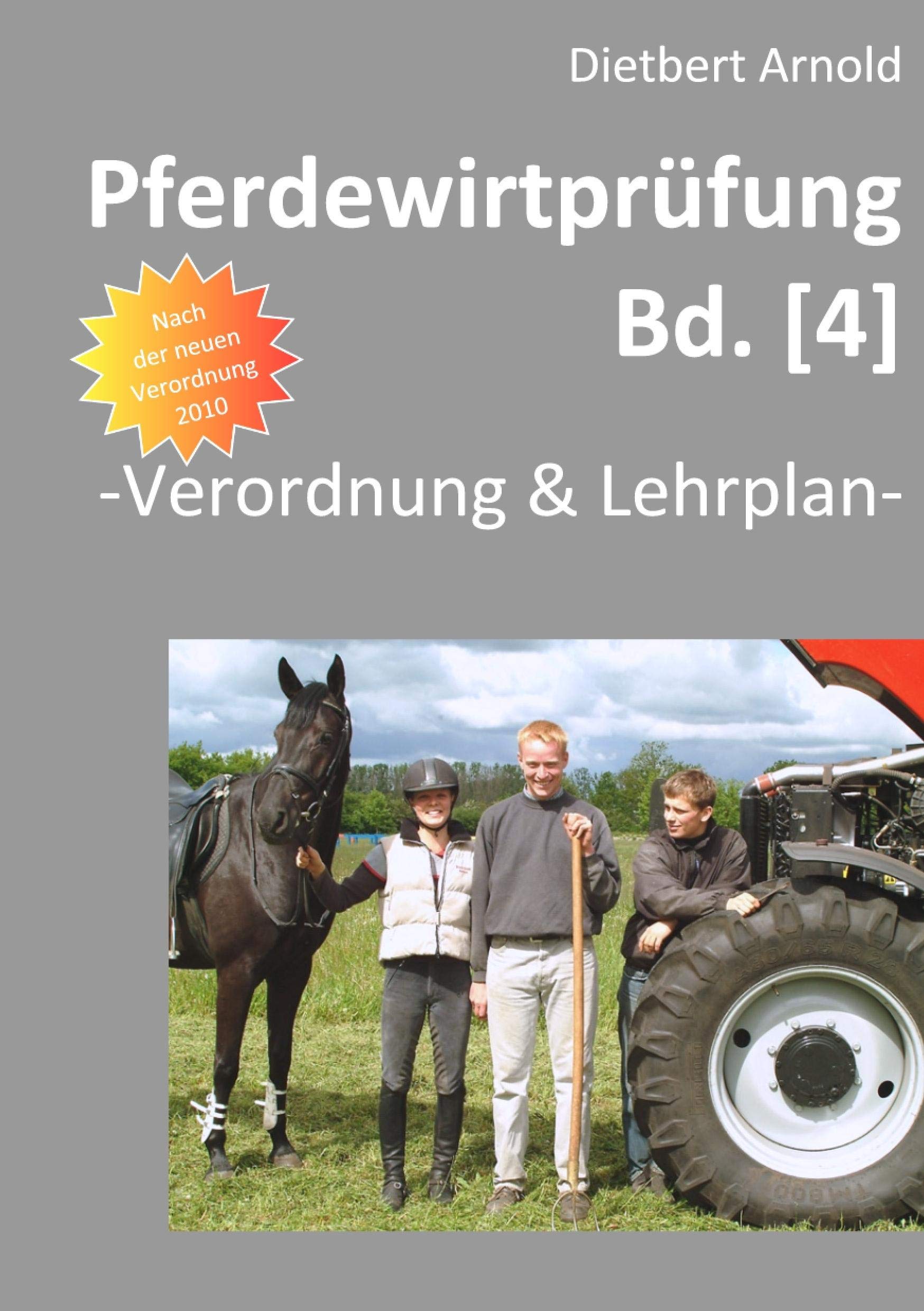 Pferdewirtprüfung [Bd.4] Mathematics