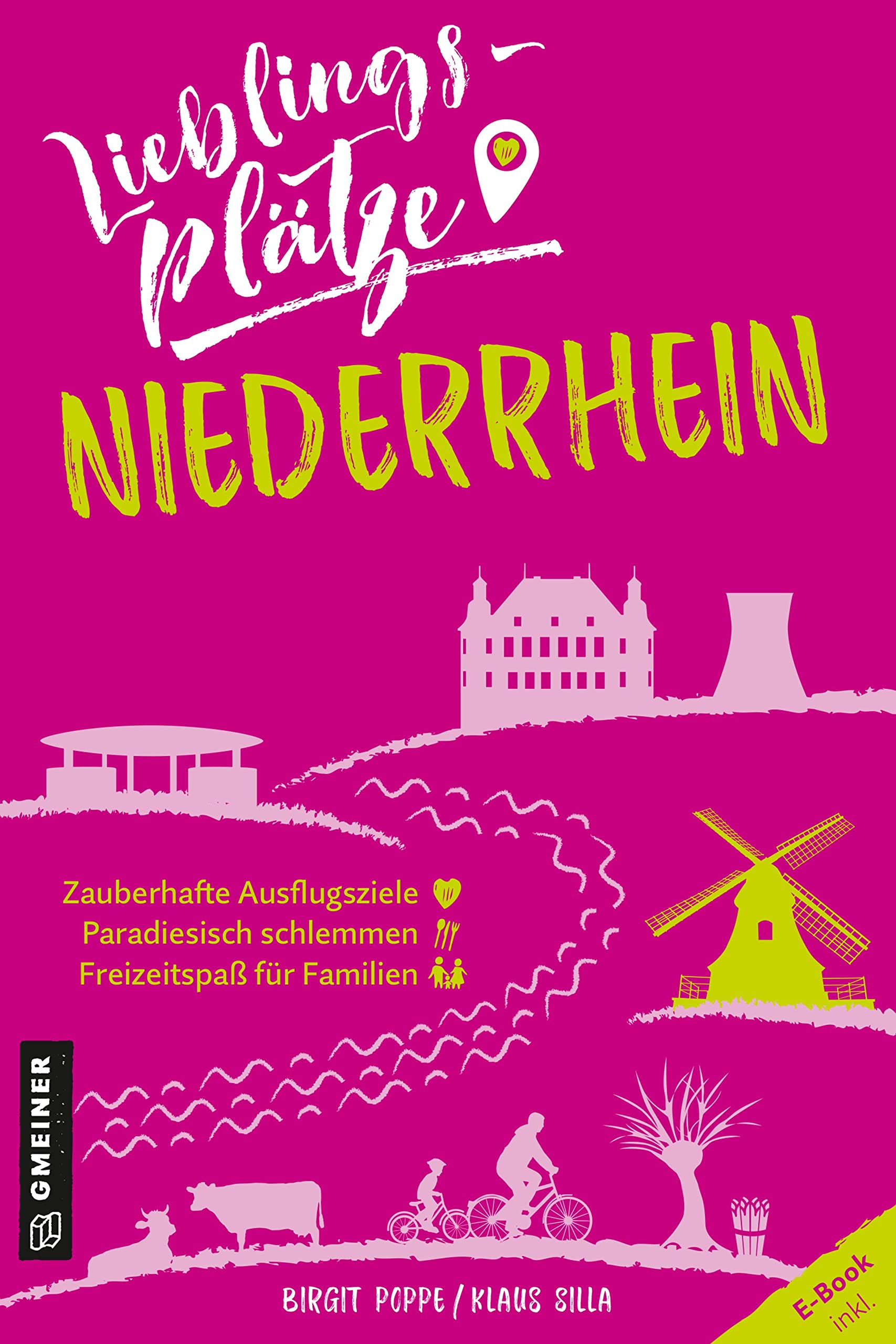 Lieblingsplätze Niederrhein: Aktual. Neuausgabe 2022 (Lieblingsplätze im GMEINER-Verlag) Leisure, Home & Garden