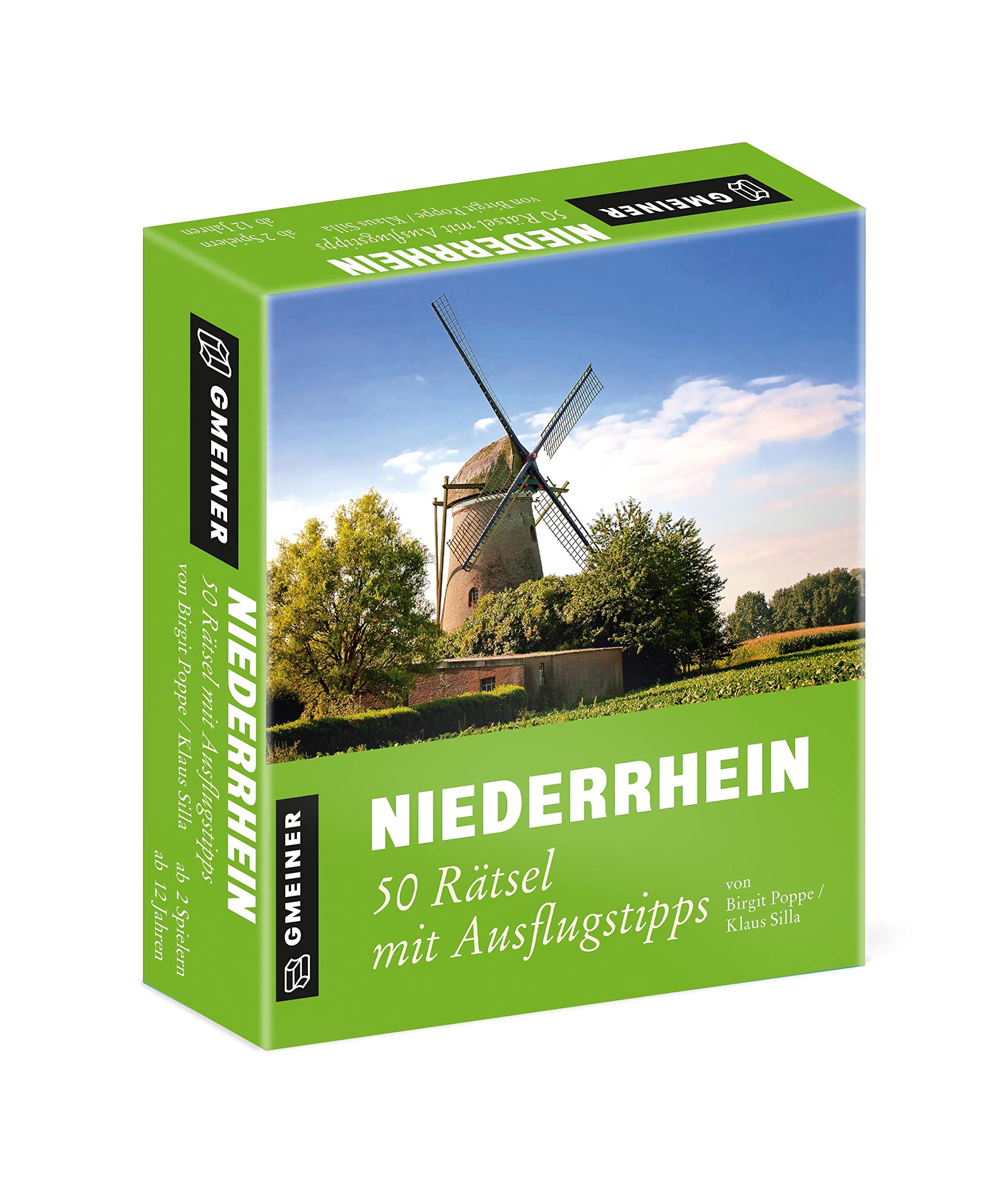 Niederrhein - 50 Rätsel mit Ausflugstipps (Kultur erleben im GMEINER-Verlag) Leisure & Fun