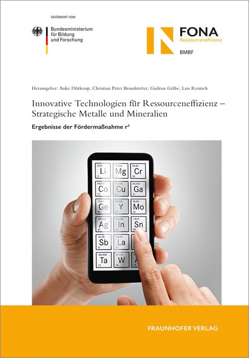 Innovative Technologien für Ressourceneffizienz - Strategische Metalle und Mineralien: Mit CD-ROM Ergebnisse der Fördermaßnahme r3 Business, Finance & Career