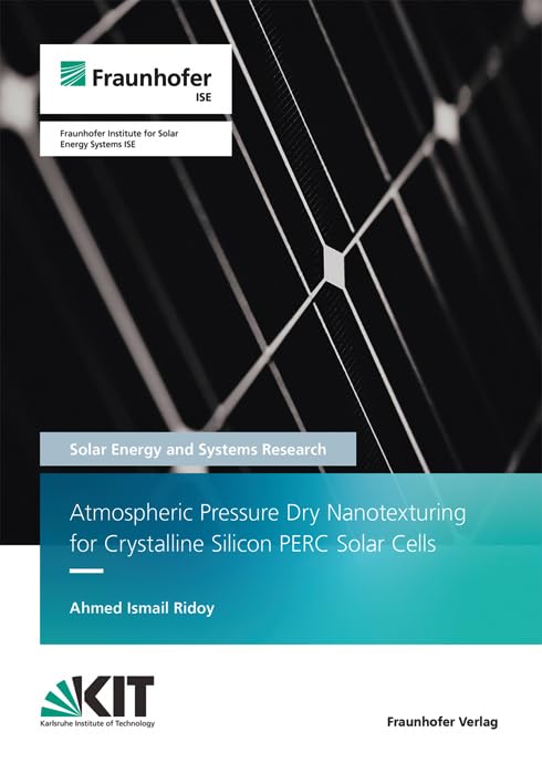 Atmospheric Pressure Dry Nanotexturing for Crystalline Silicon PERC Solar Cells (Solare Energie- und Systemforschung / Solar Energy and Systems Research) Media & Communication
