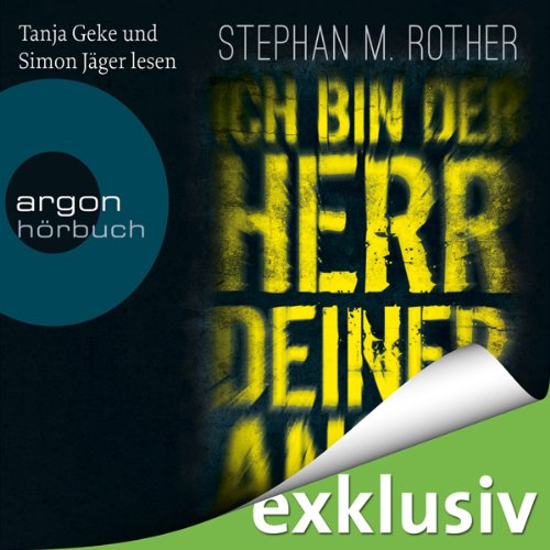 Ich Bin Der Herr Deiner Angst Contemporary literature Books