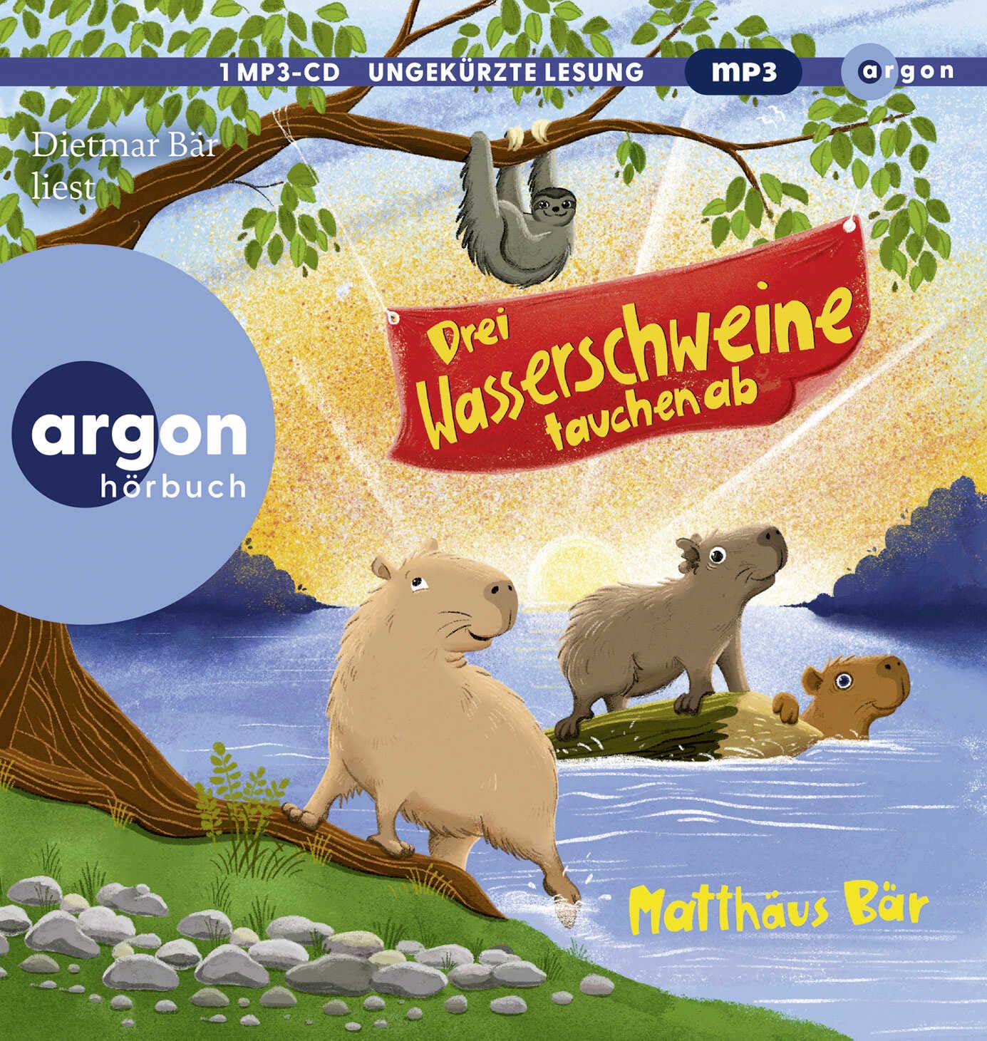 Drei Wasserschweine tauchen ab (Die Wasserschwein-Reihe, Band 3) Novels & Short Stories