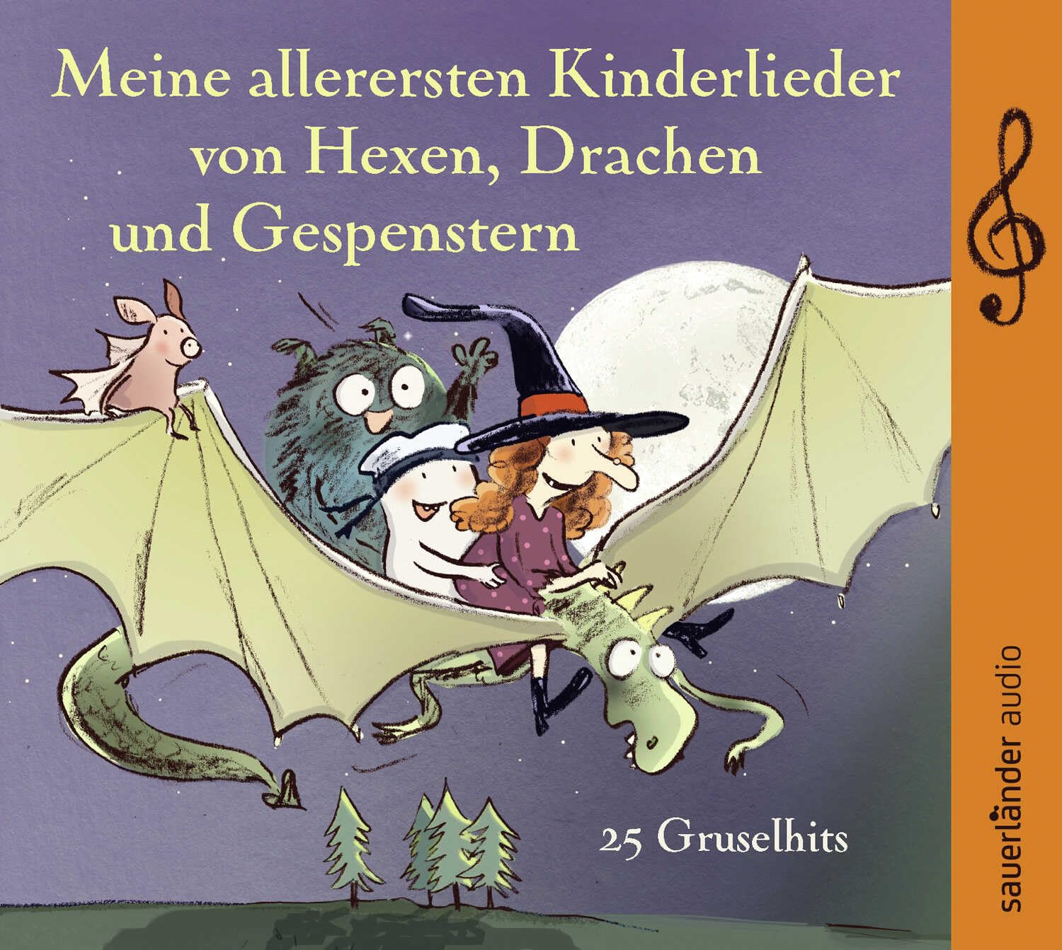 Meine allerersten Kinderlieder von Hexen, Drachen und Gespenstern: 25 Gruselhits Non-fiction